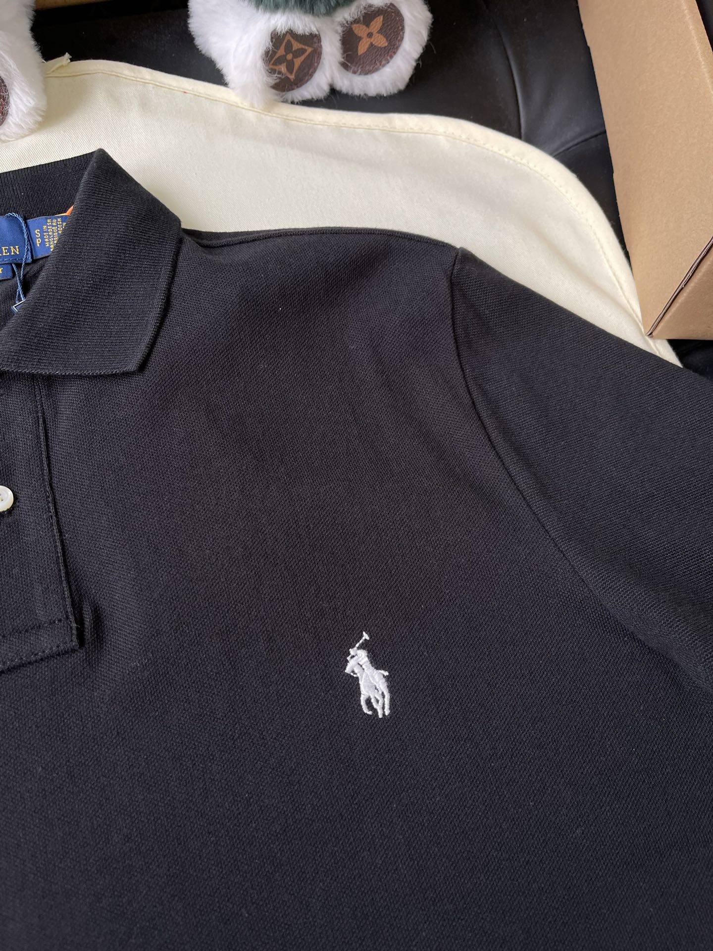 Small Pony Short-Sleeve Polo — product photograph