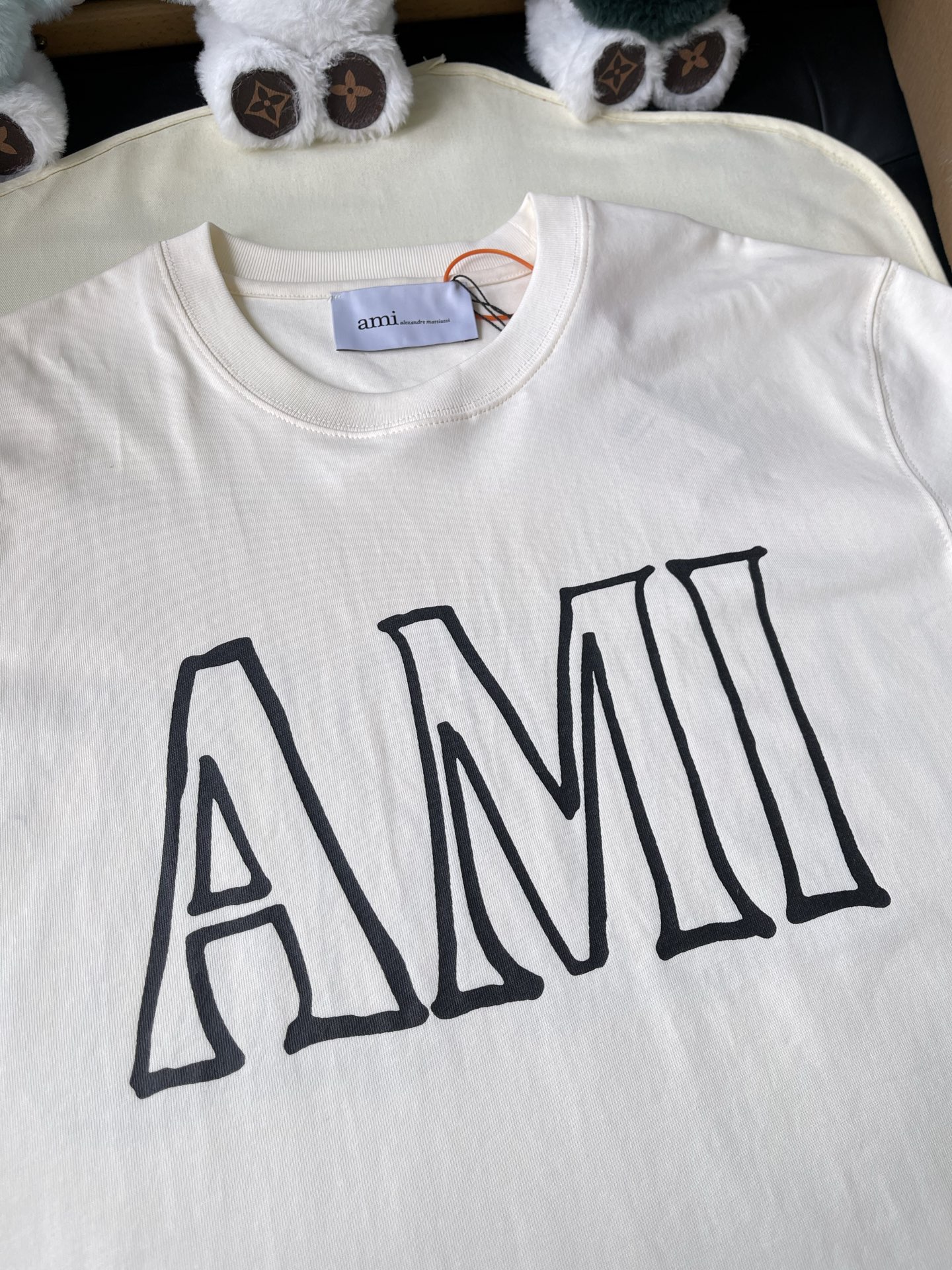 Outline AMI Wordmark T-Shirt — product photograph