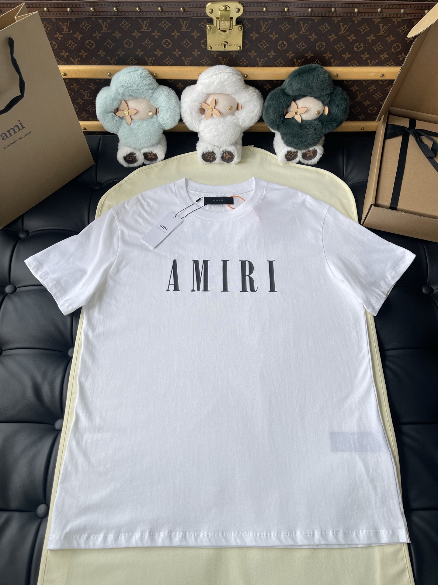 Tall Serif Wordmark T-Shirt — product photograph