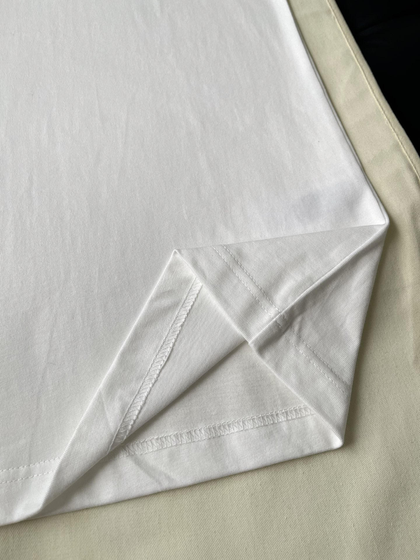 Mini Check Knight Crewneck T-Shirt — product photograph