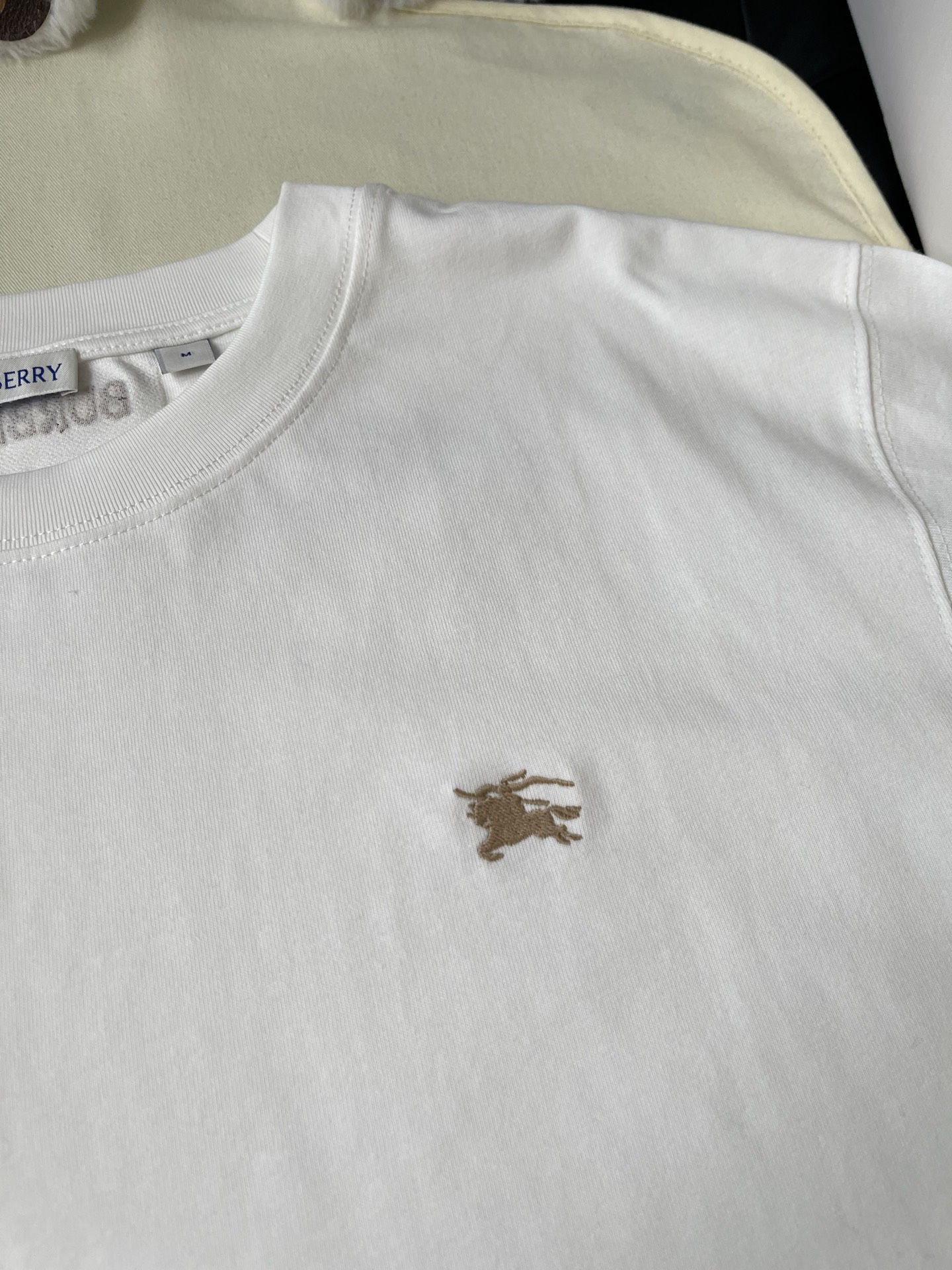 Check-Cuff Knight T-Shirt — product photograph