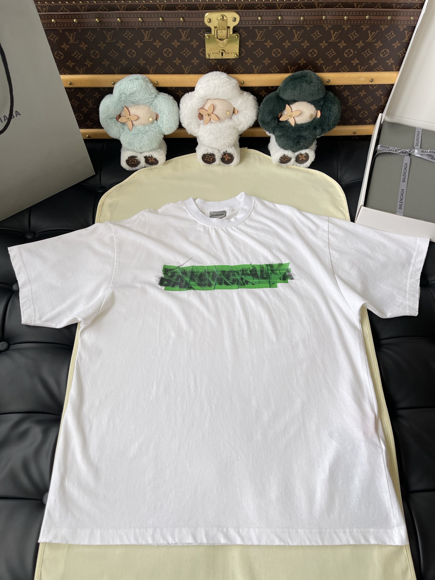 Green Bar-Graphic T-Shirt — product photograph