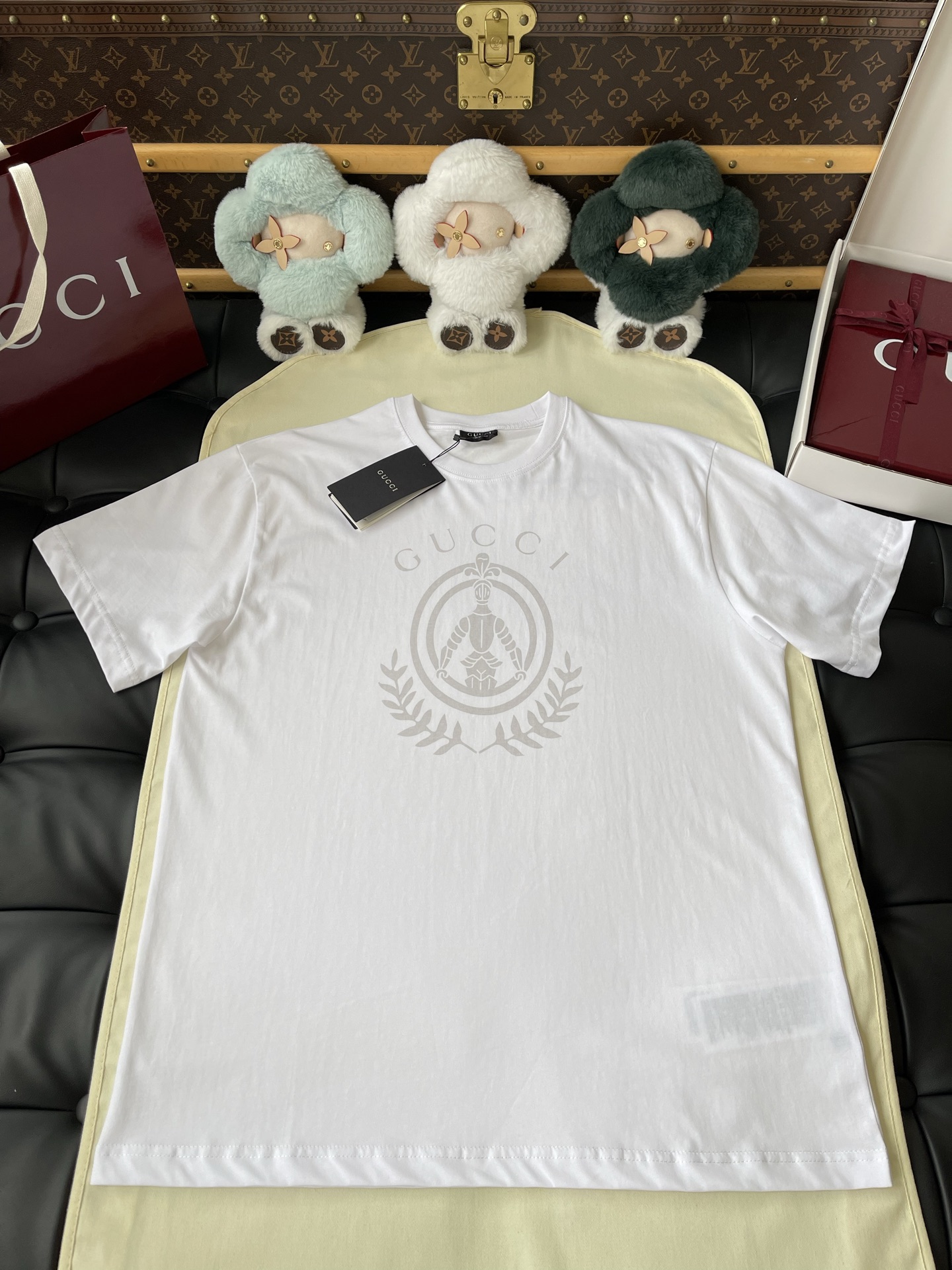 Tonal Bee-Crest Graphic T-Shirt — product photograph