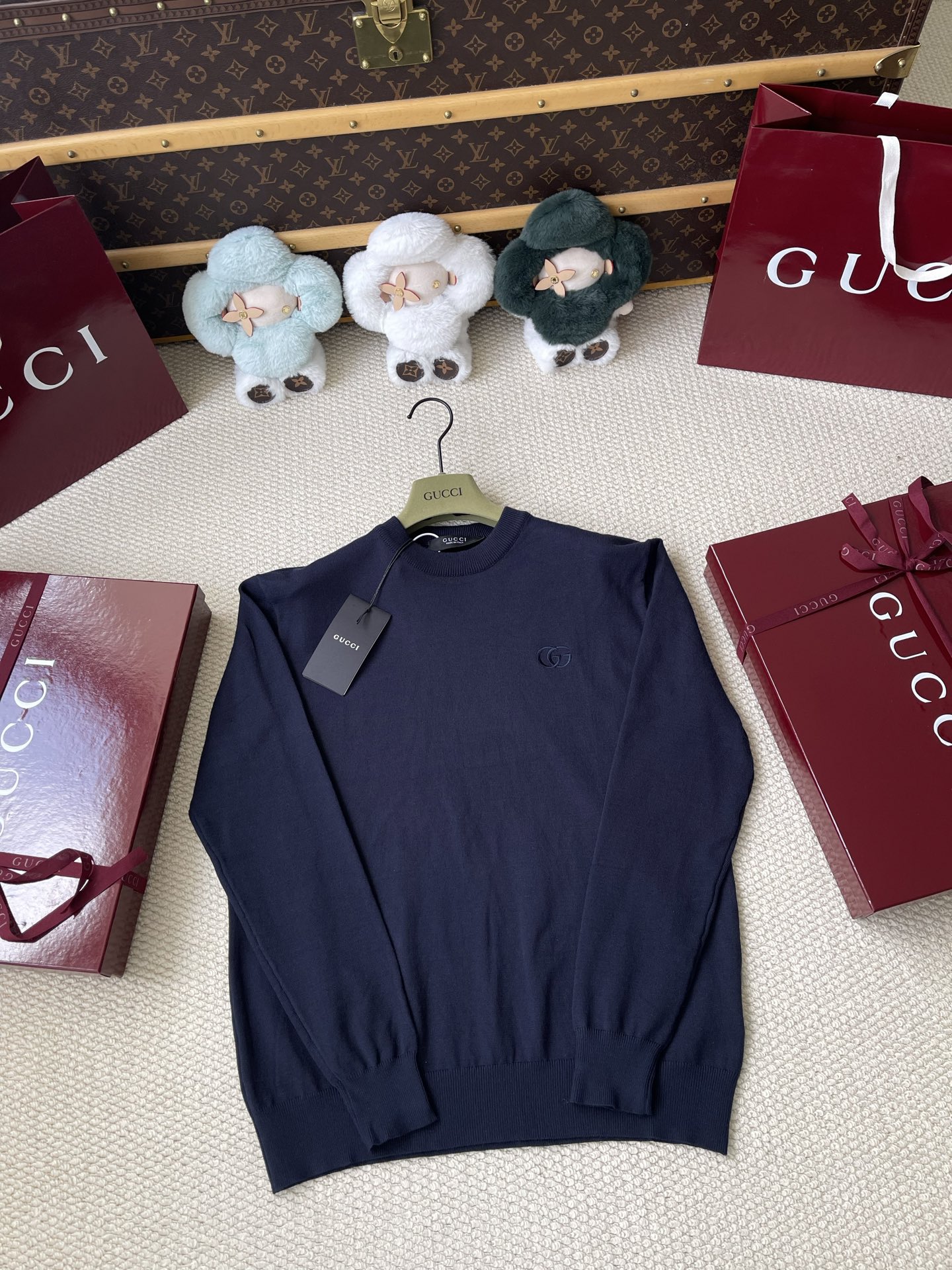 Tonal GG Crewneck Sweater — product photograph