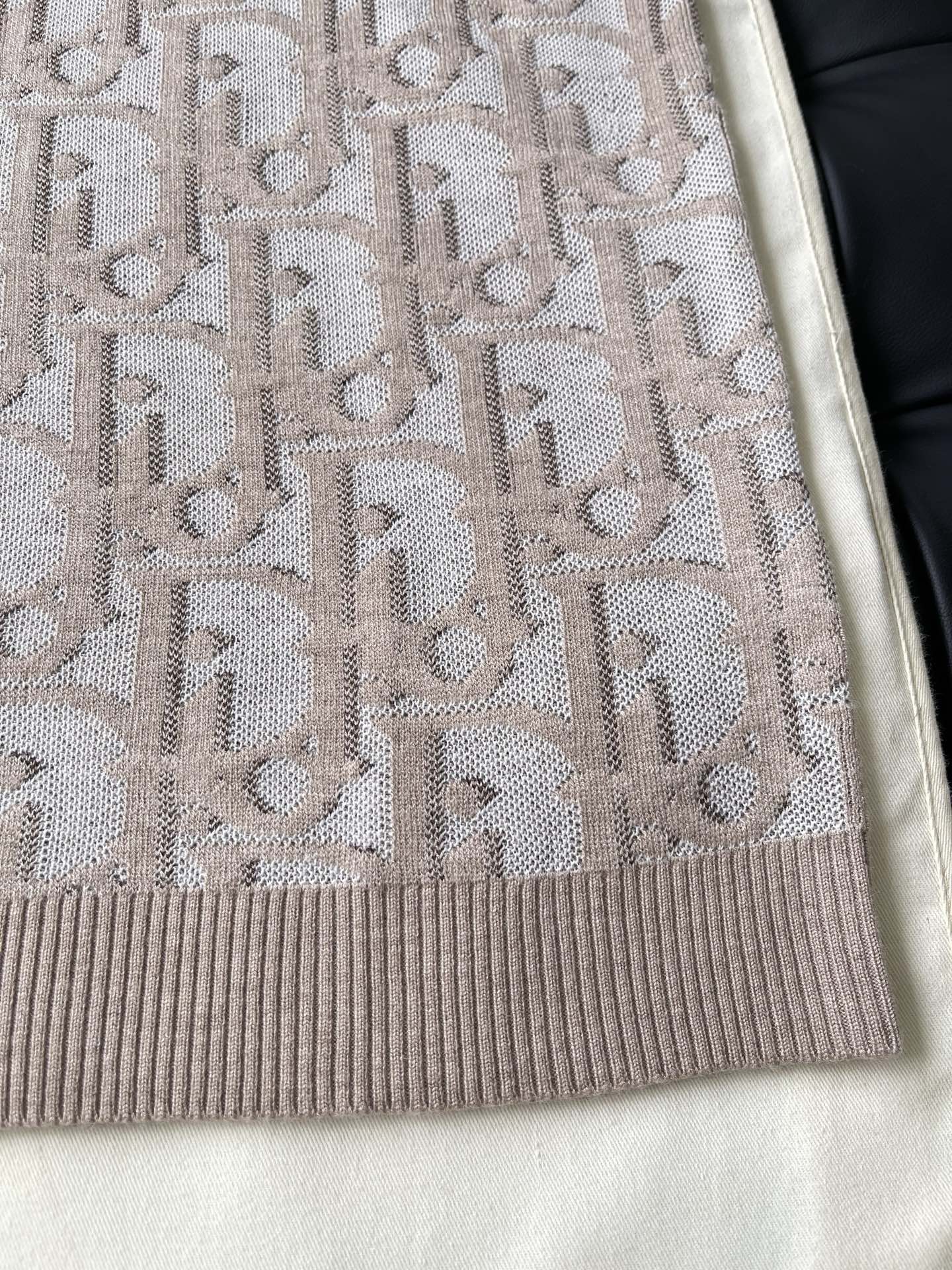 Large Oblique Monogram Knit Top — product photograph