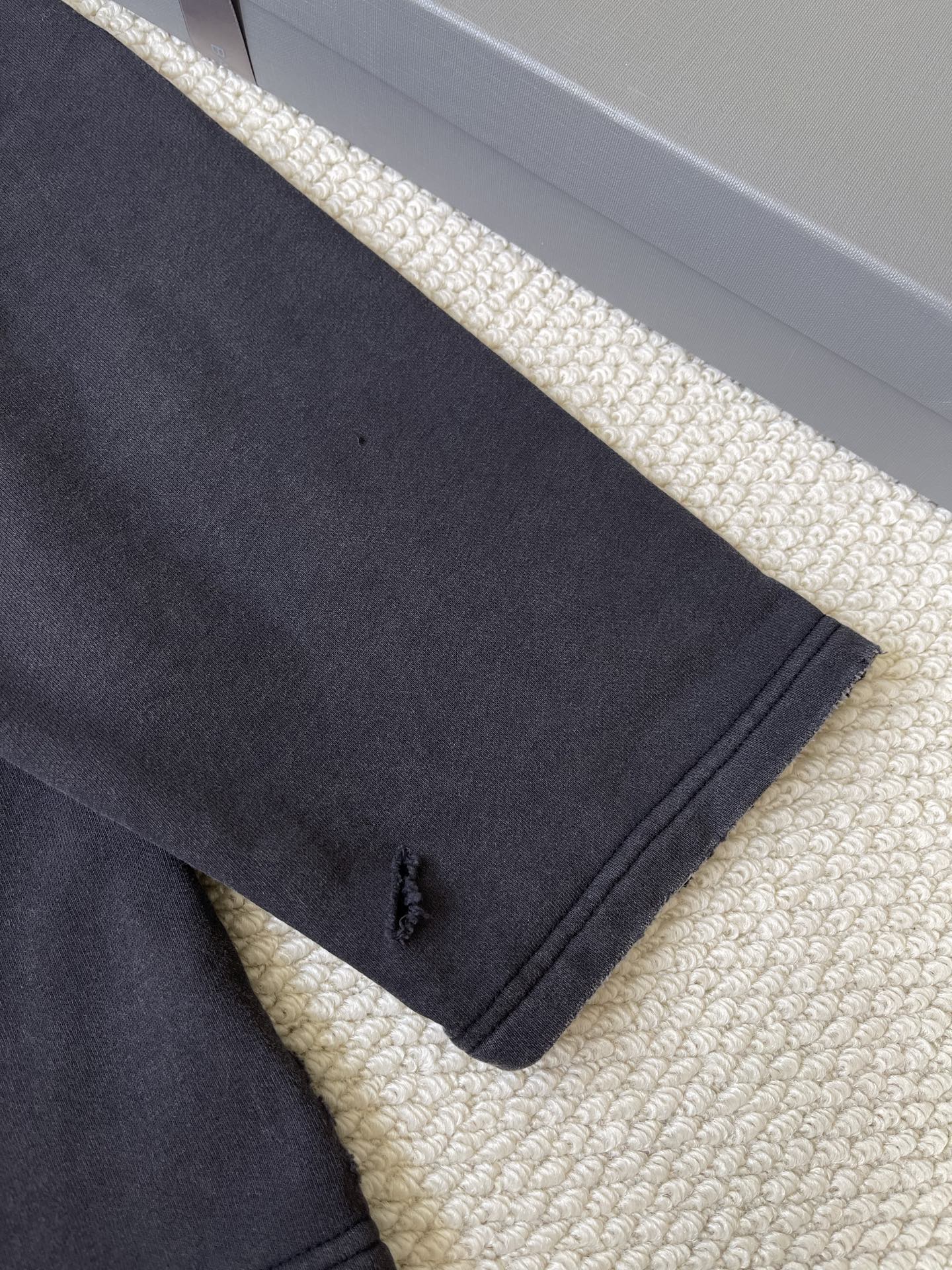 Tape-Wordmark Quarter-Zip Pullover — product photograph