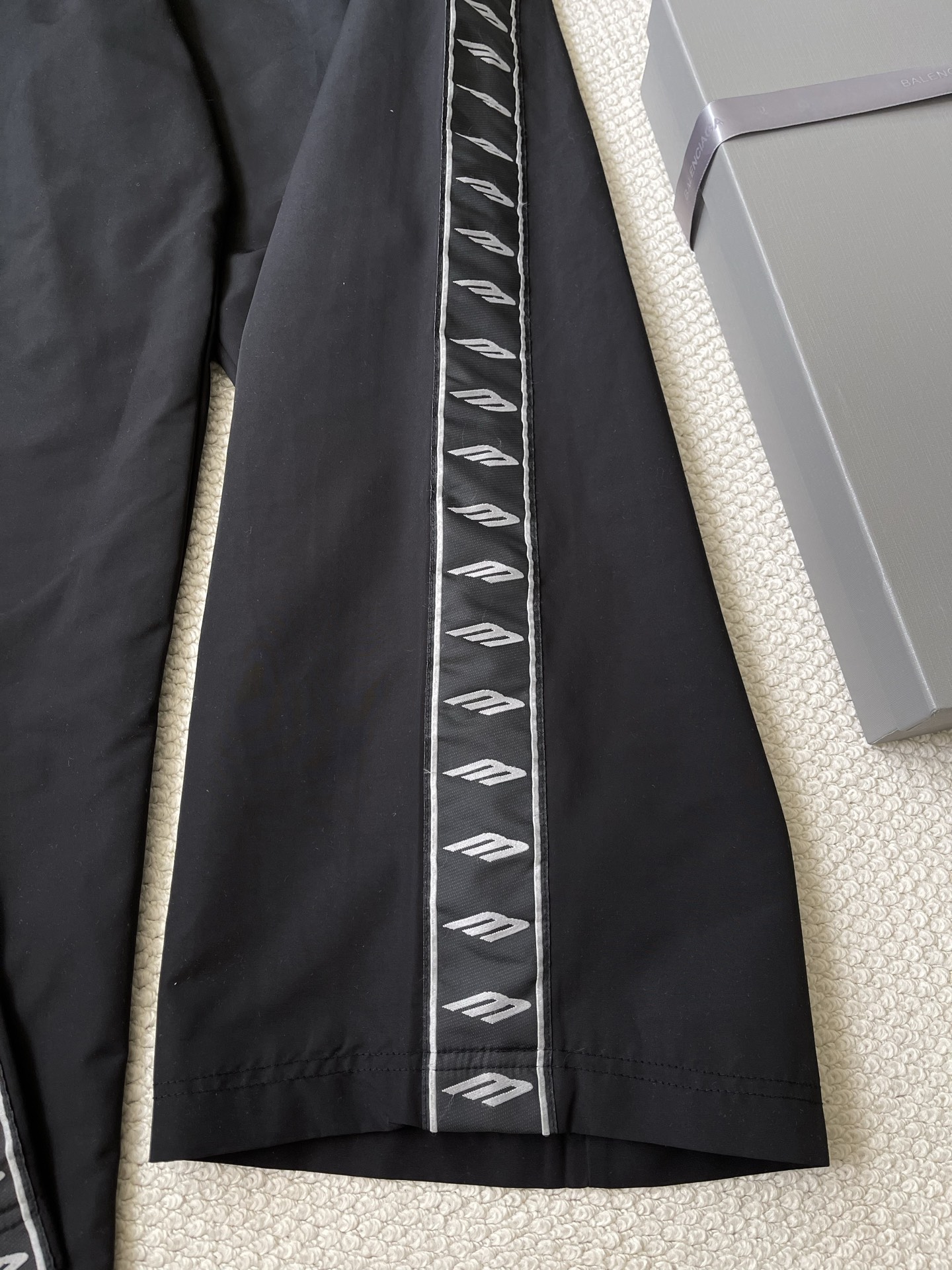 Logo-Tape Wide-Leg Track Pants — product photograph