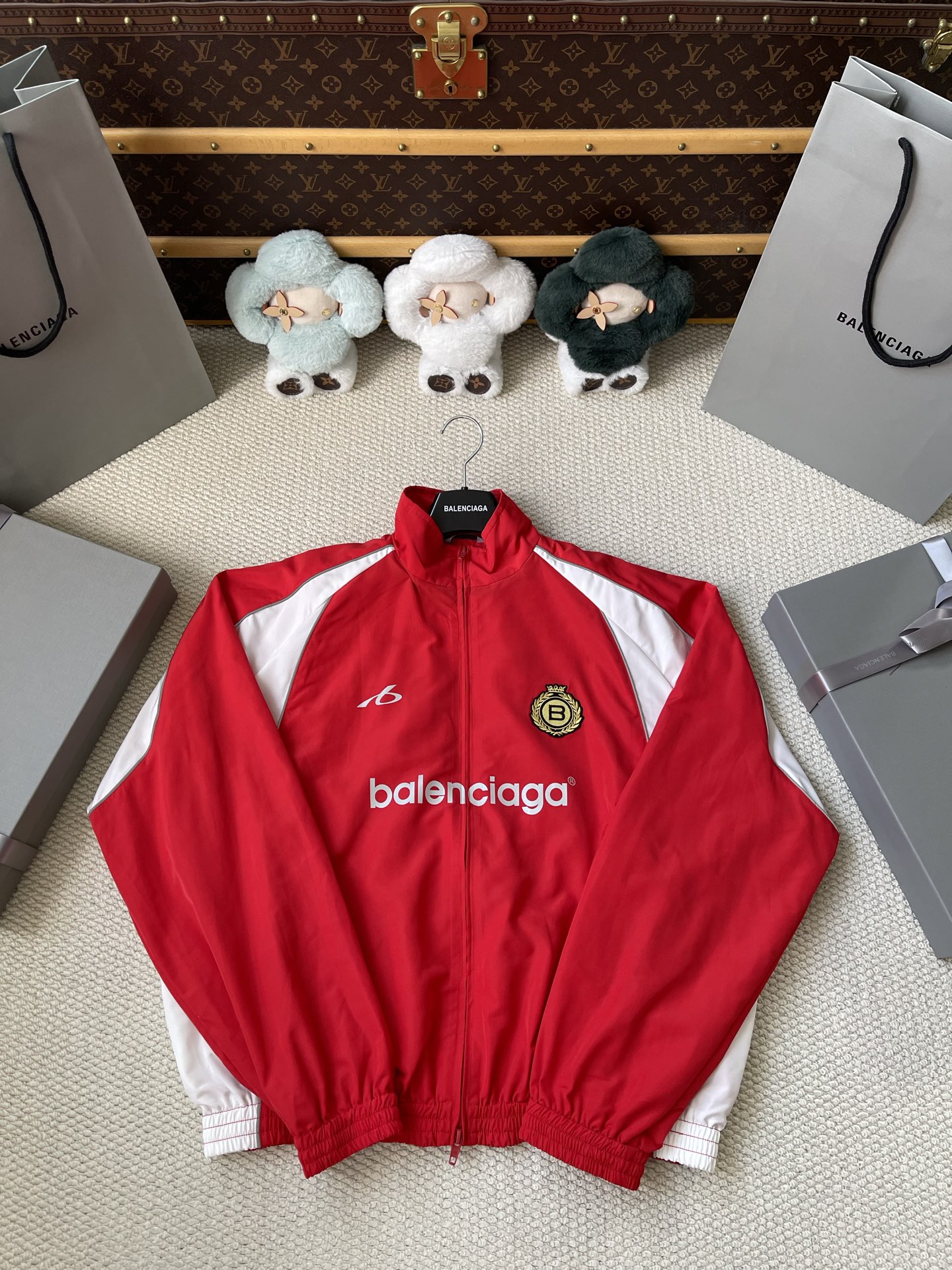 Red-Crest Number-10 Matching Separates — product photograph
