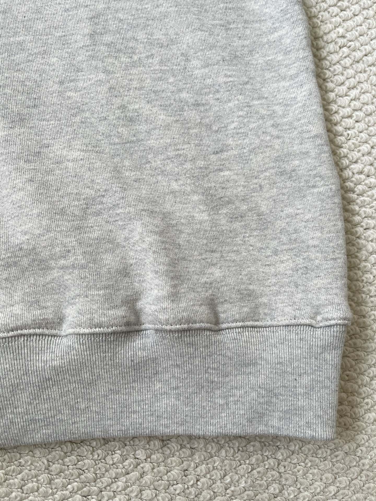 Large-Monogram Drawstring Hoodie — product photograph