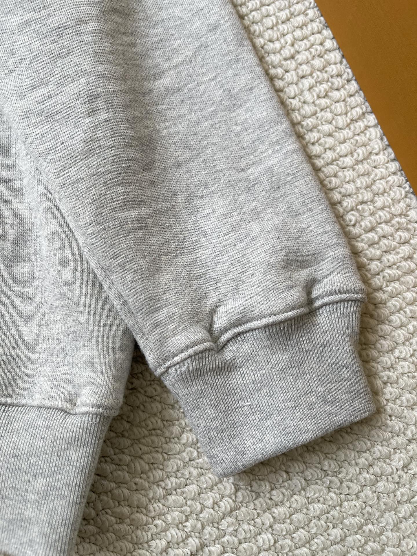 Large-Monogram Drawstring Hoodie — product photograph