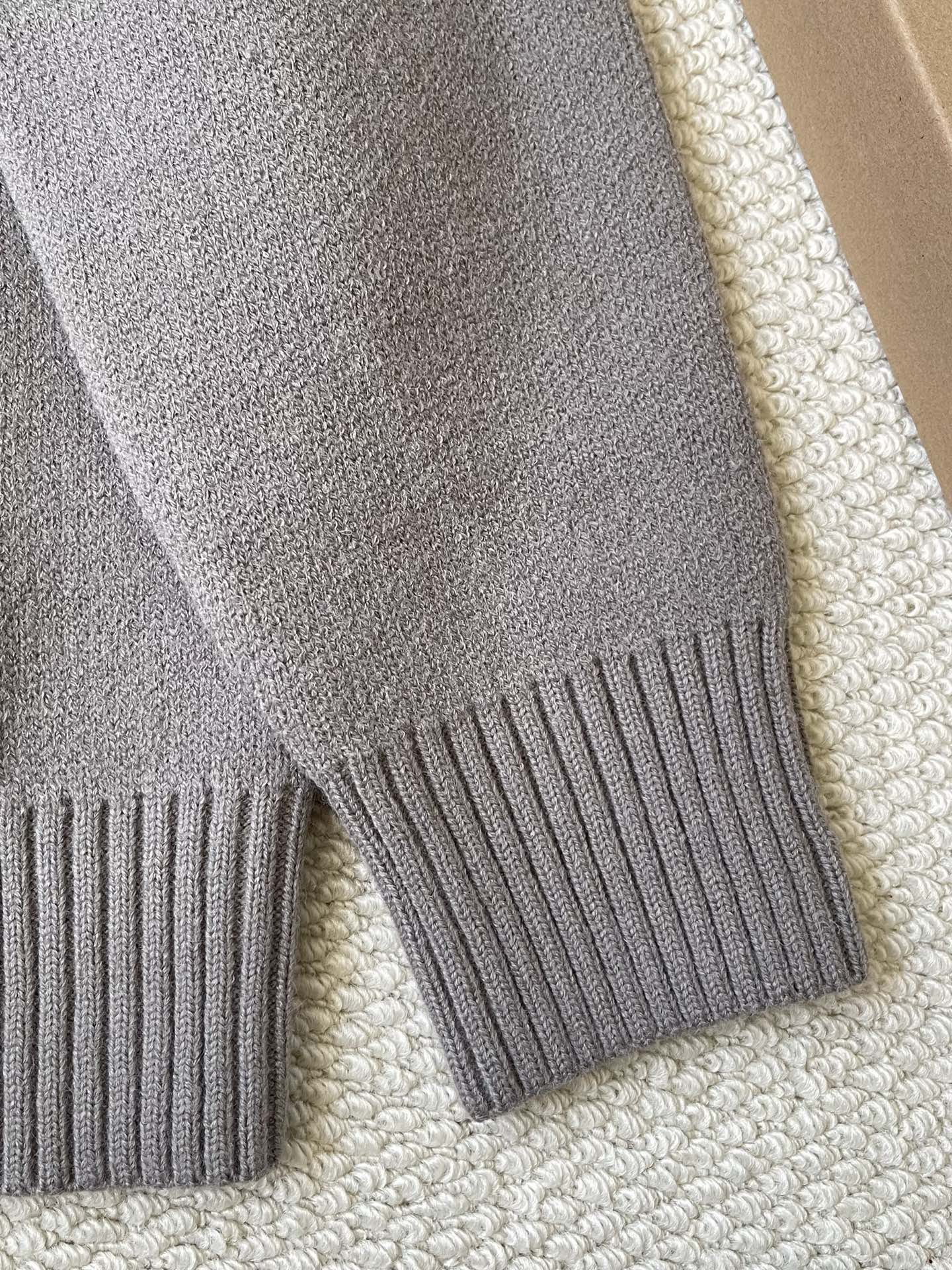 Large-Heart Crewneck Sweater — product photograph