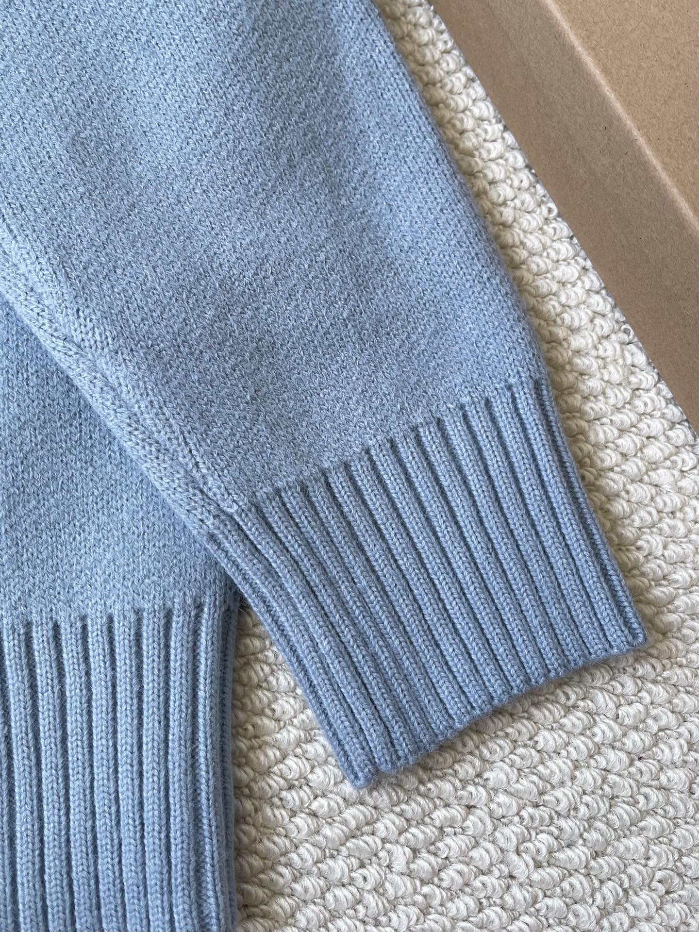 Large-Heart Crewneck Sweater — product photograph