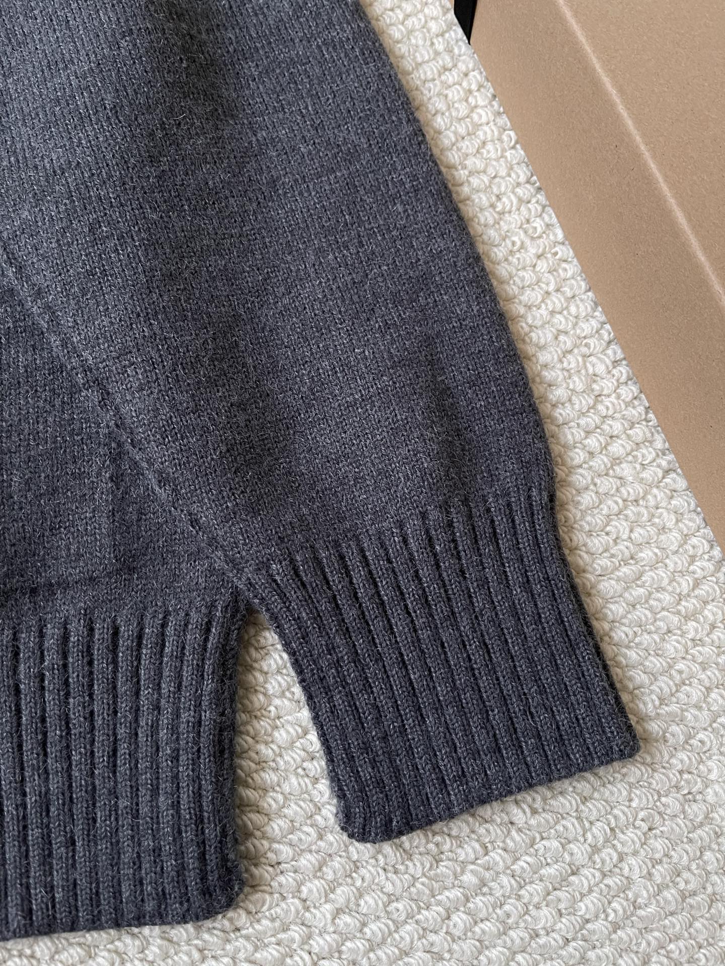 Heart-Logo Crewneck Cardigan — product photograph