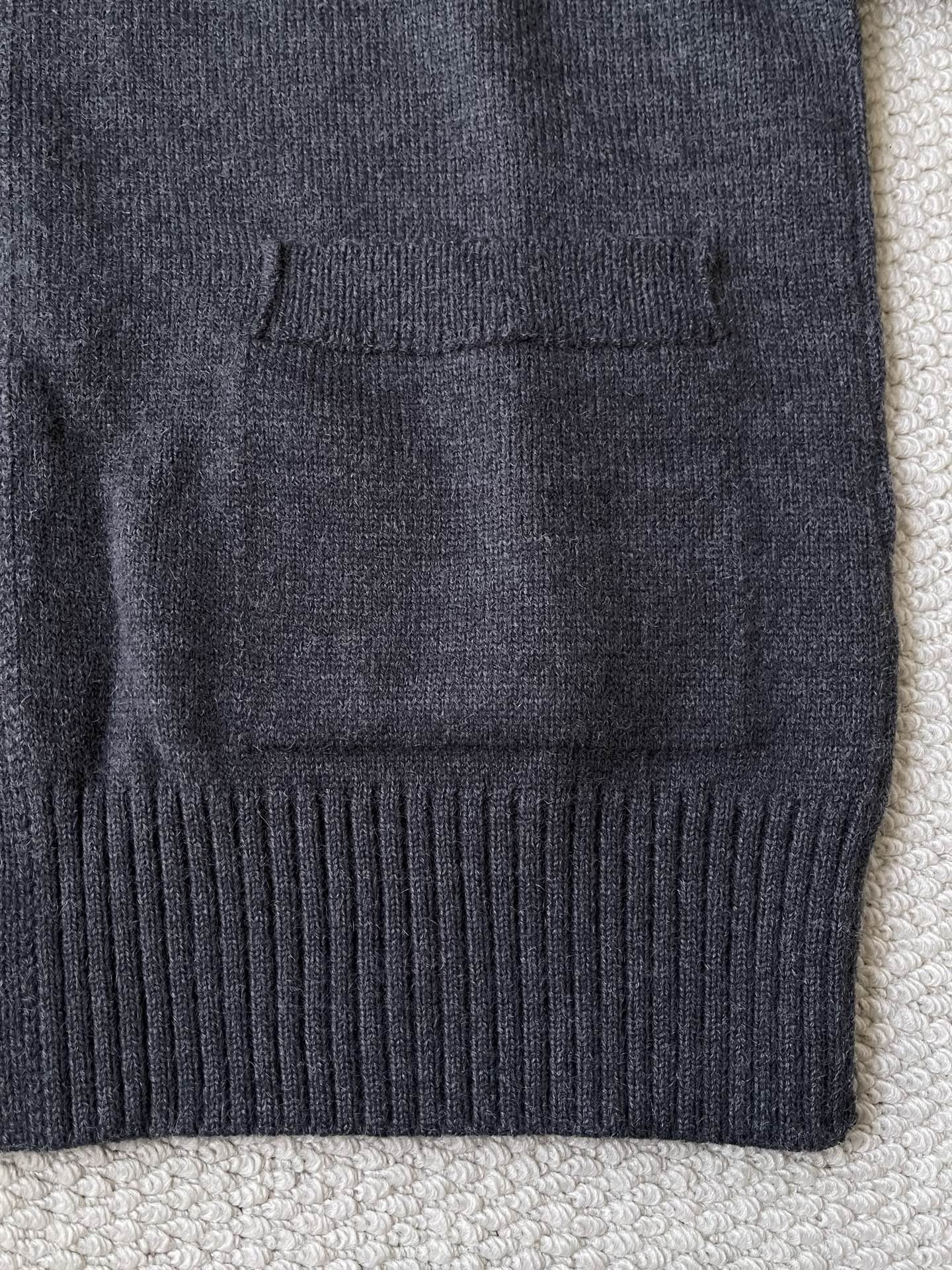 Heart-Logo Crewneck Cardigan — product photograph