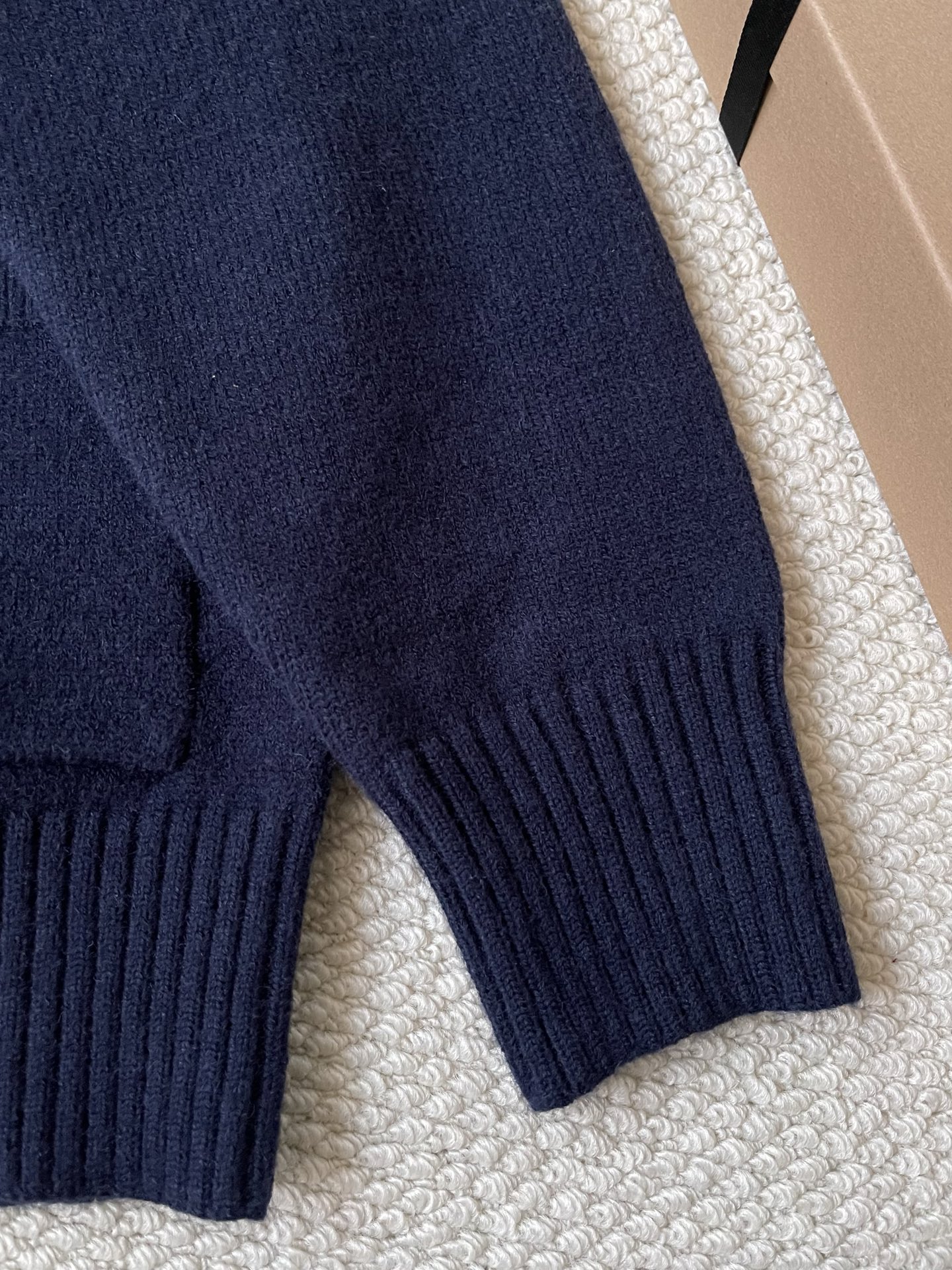 Heart-Logo Crewneck Cardigan — product photograph