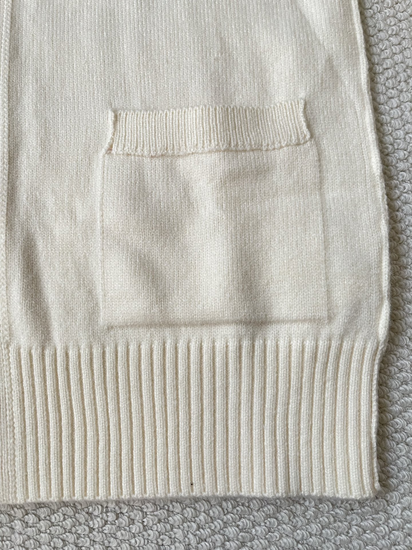 Heart-Logo Crewneck Cardigan — product photograph