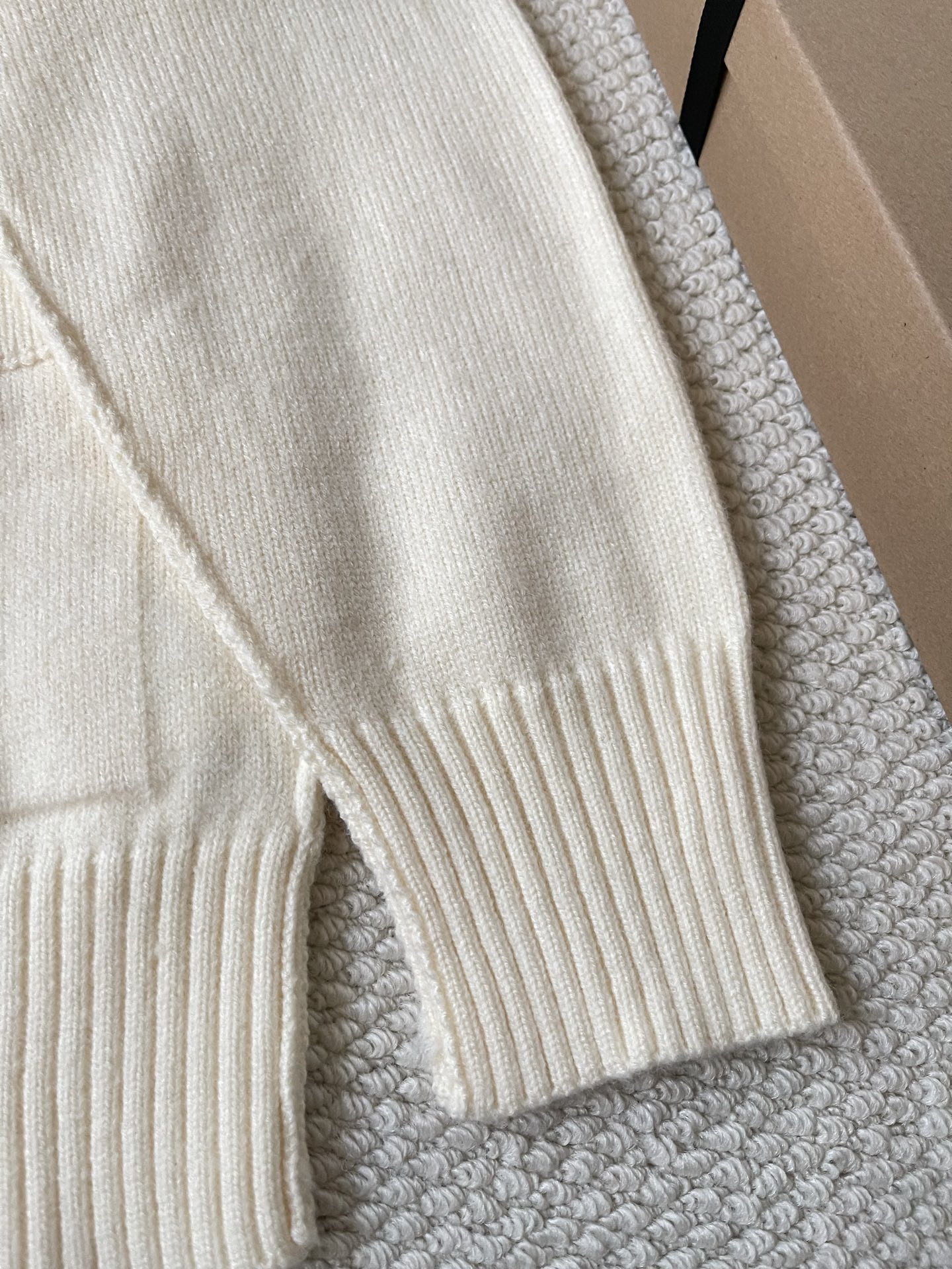 Heart-Logo Crewneck Cardigan — product photograph