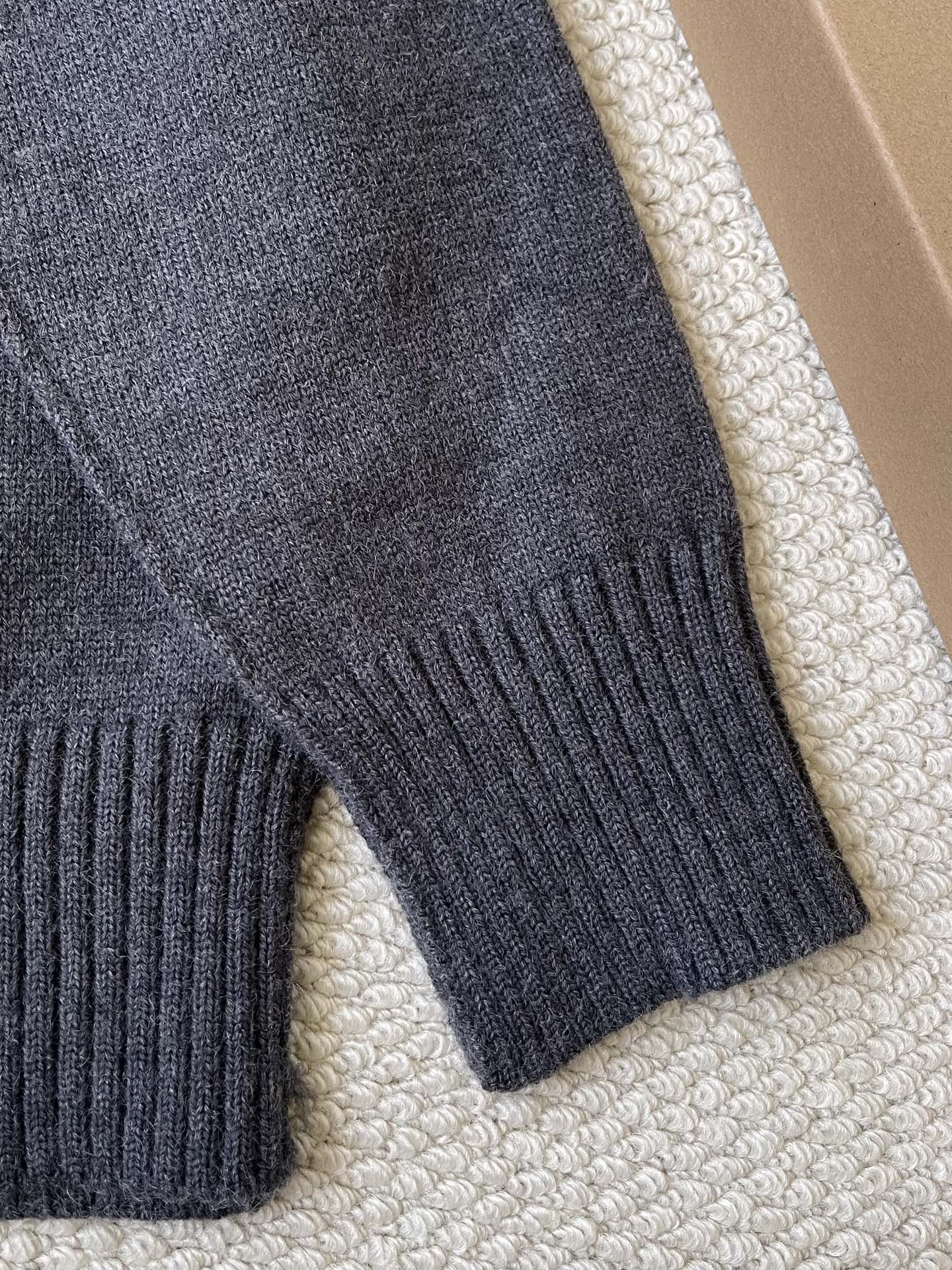 Heart-Logo V-Neck Cardigan — product photograph