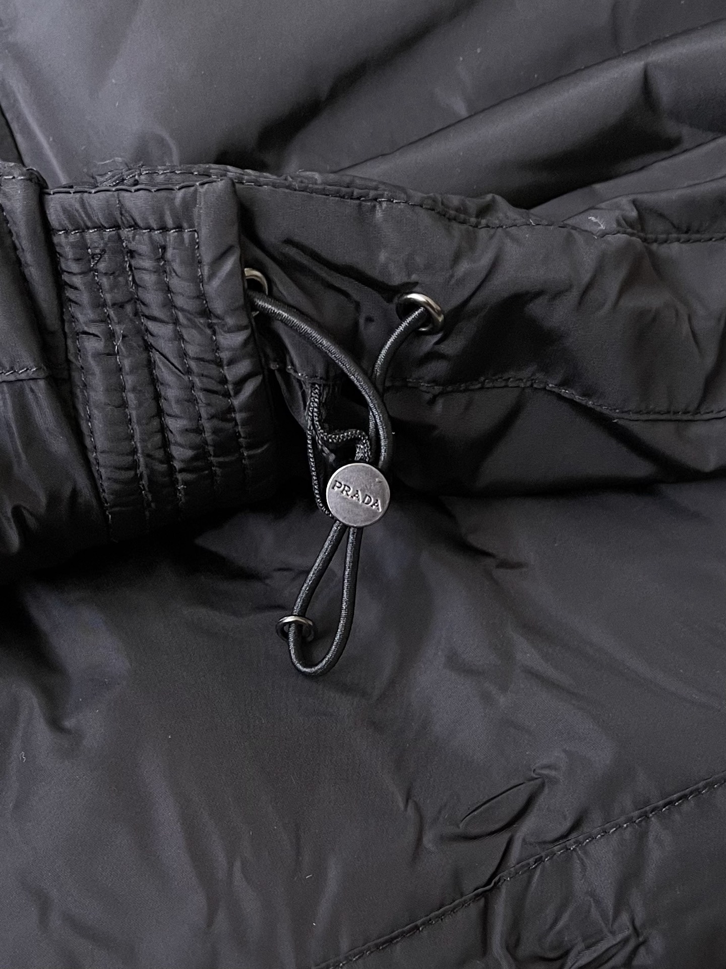 Sleeve-Pocket Quilted Jacket — product photograph