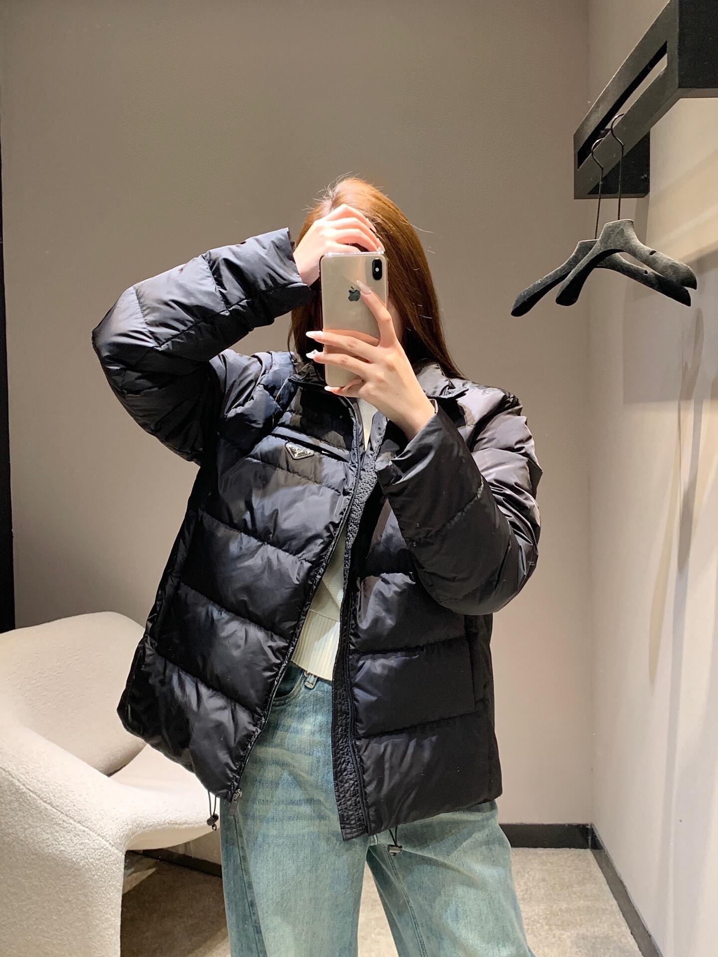 Sleeve-Pocket Quilted Jacket — product photograph