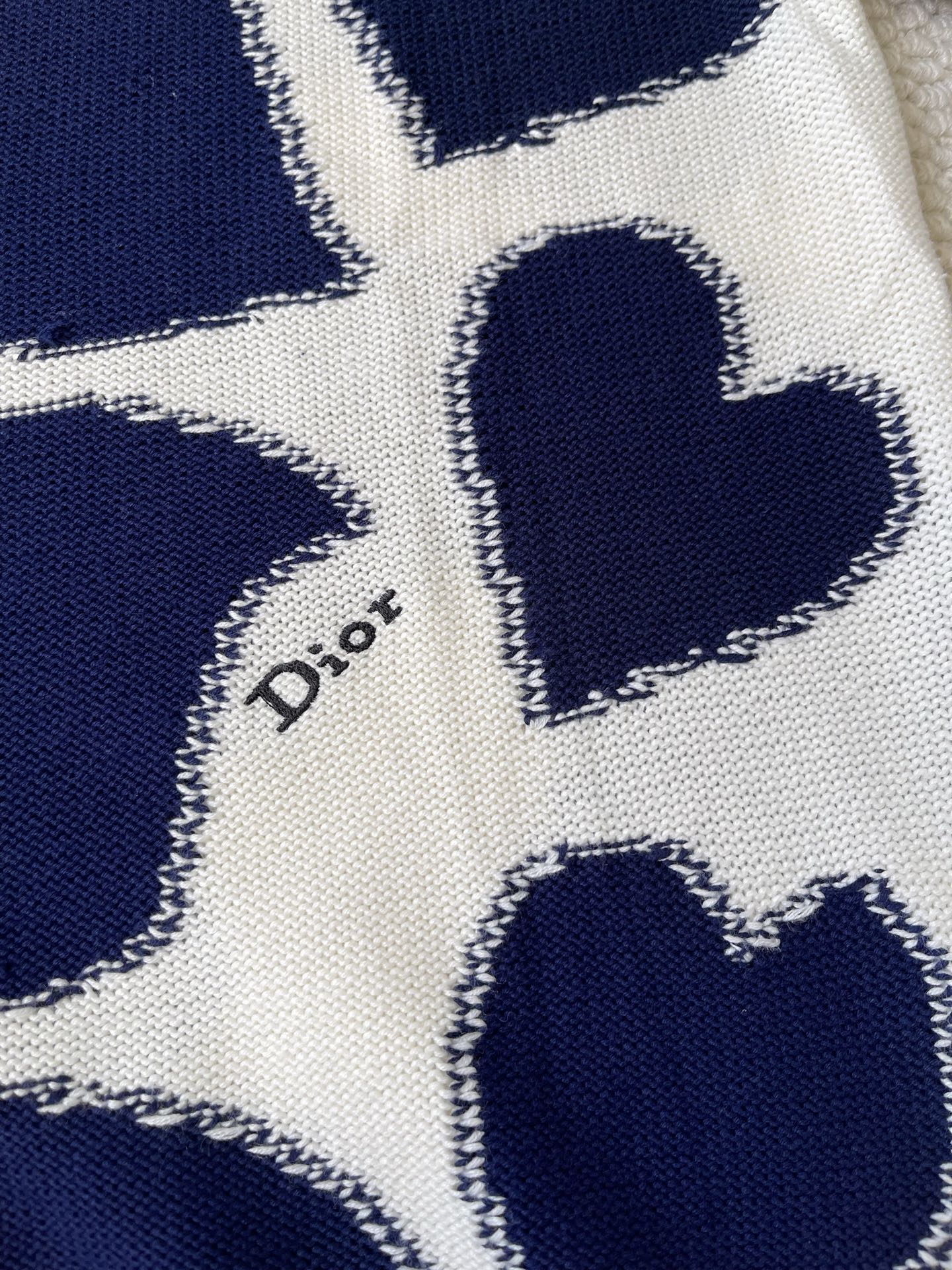 Heart-Motif Crewneck Sweater — product photograph