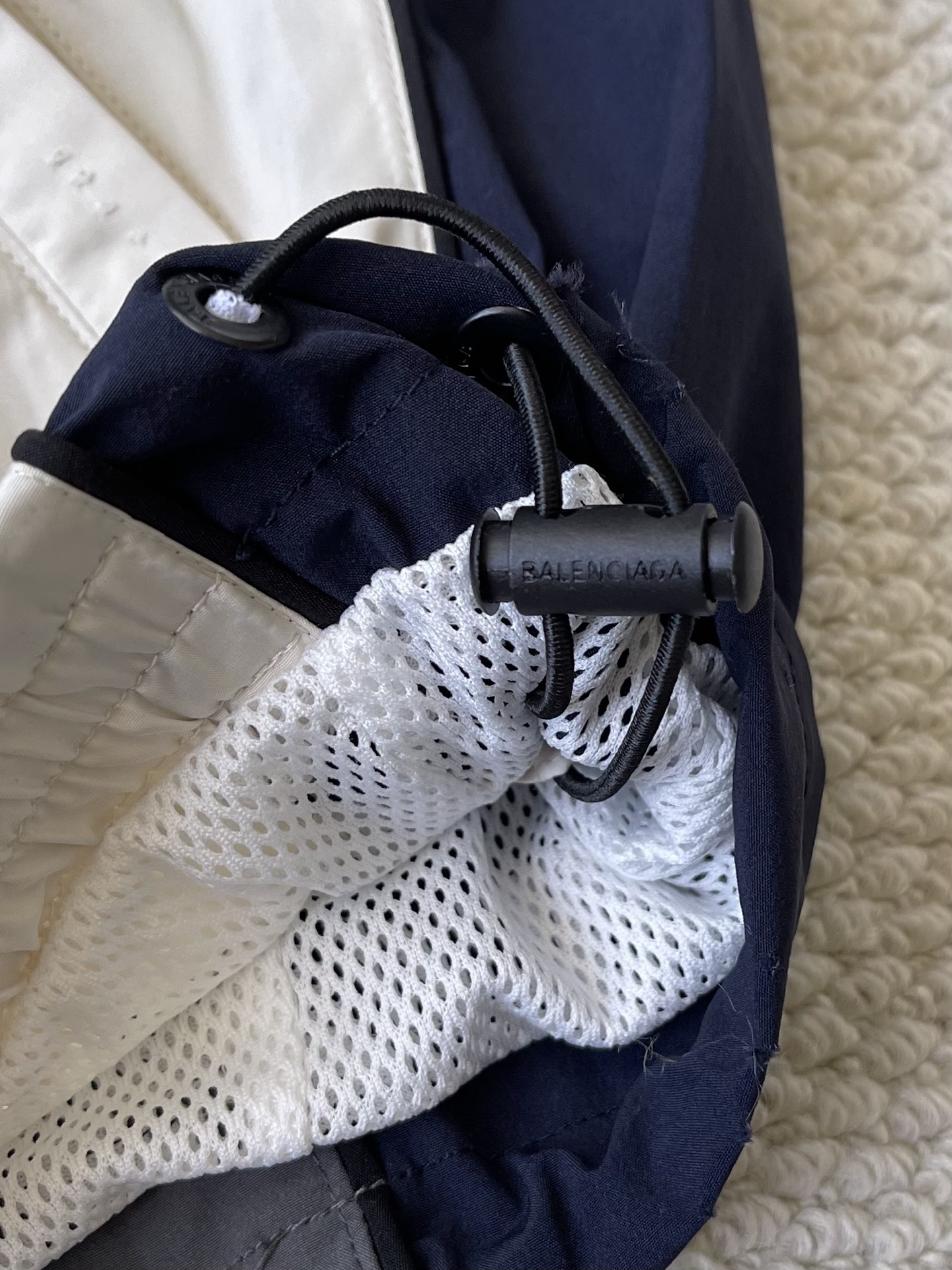 Contrast-Stripe Quarter-Zip Matching Separates — product photograph