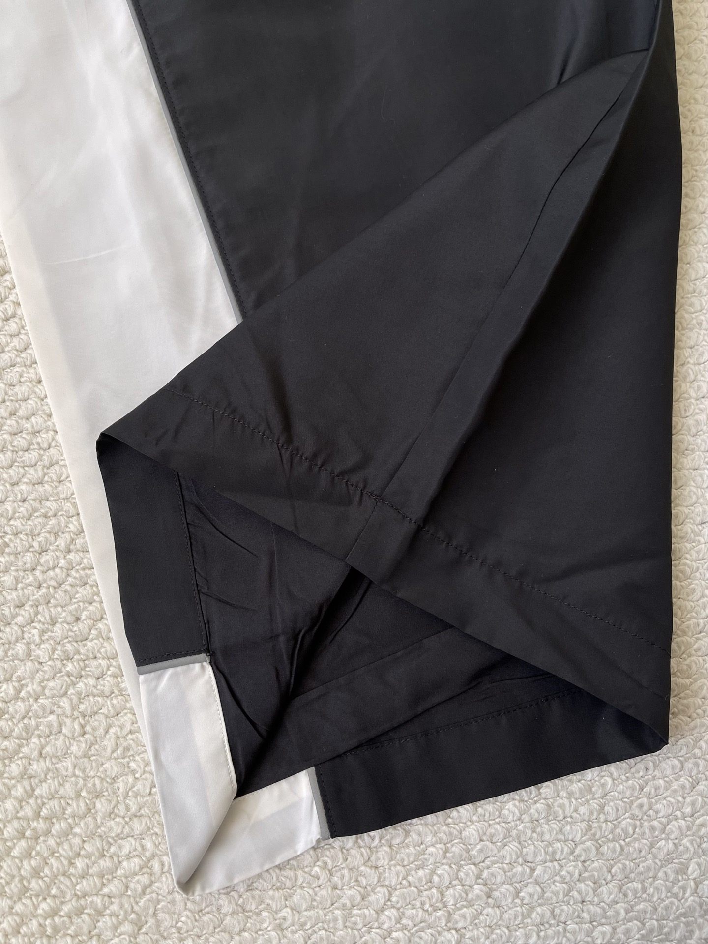 Contrast-Panel Hooded Matching Separates — product photograph