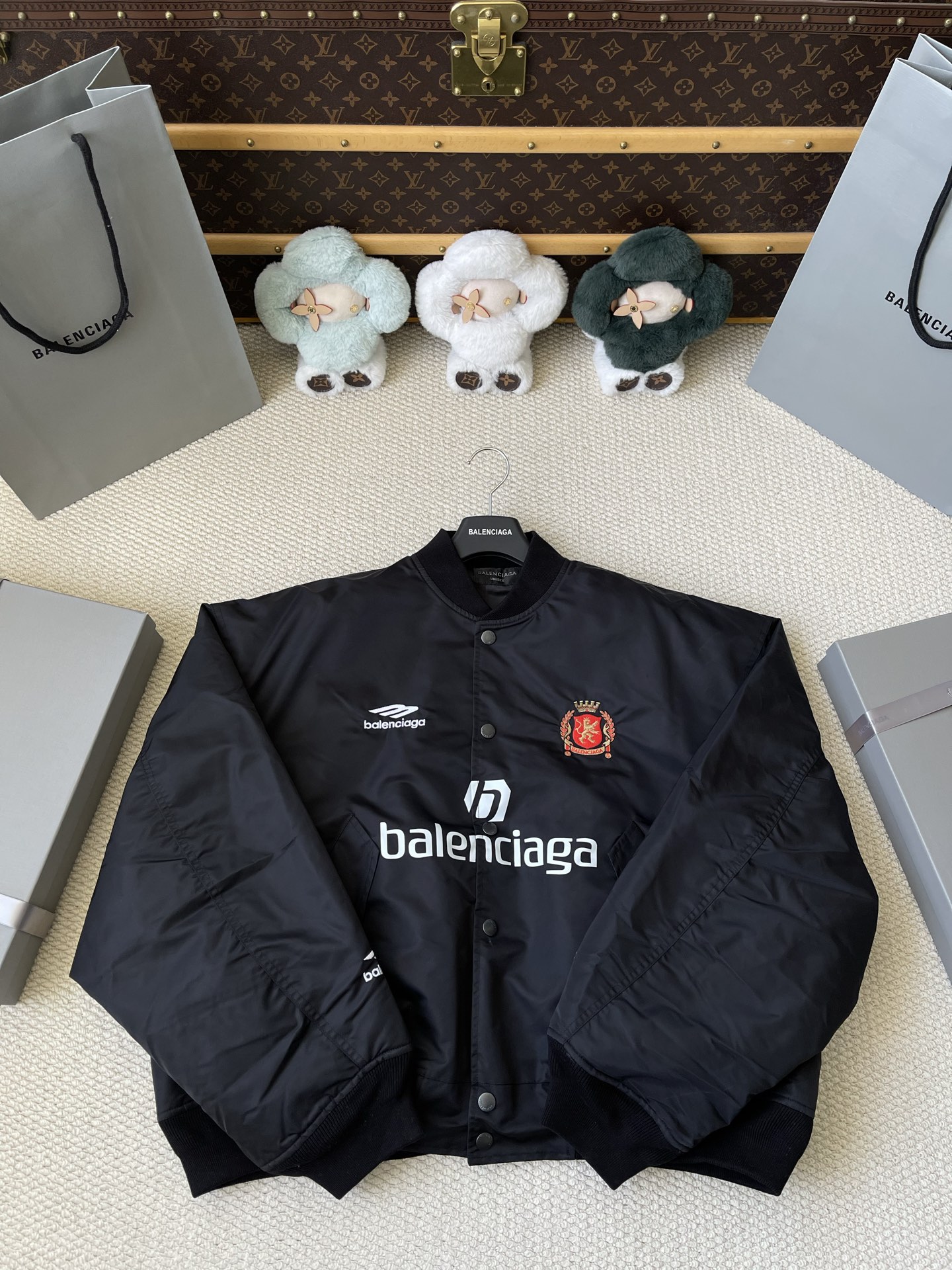 Crest-Patch Number 10 Bomber — product photograph