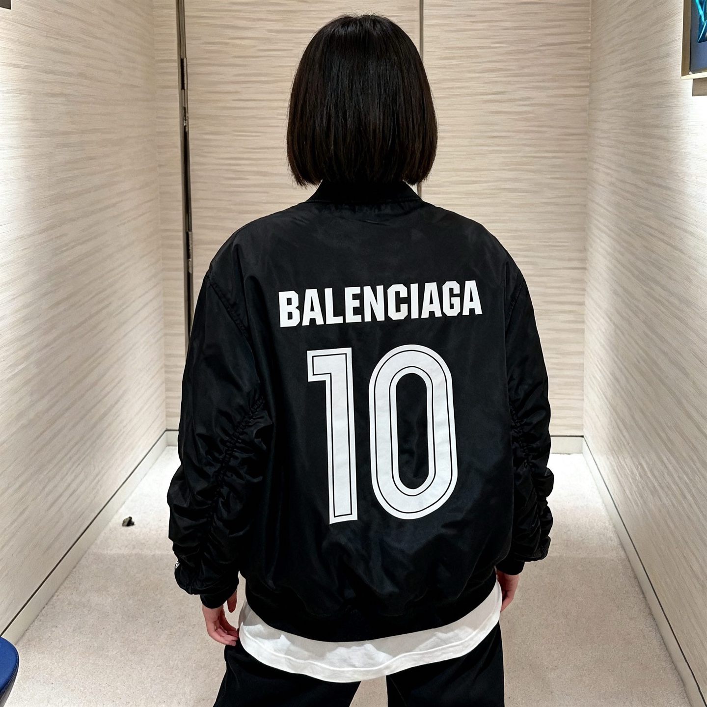 Crest-Patch Number 10 Bomber — product photograph