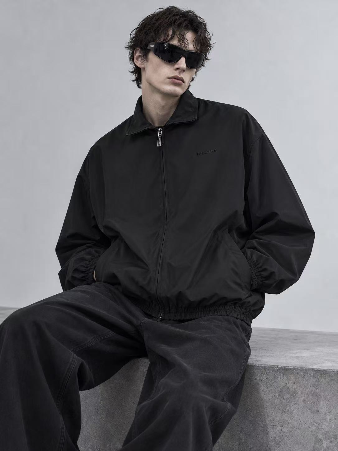 Wordmark Quarter-Zip Matching Separates — product photograph