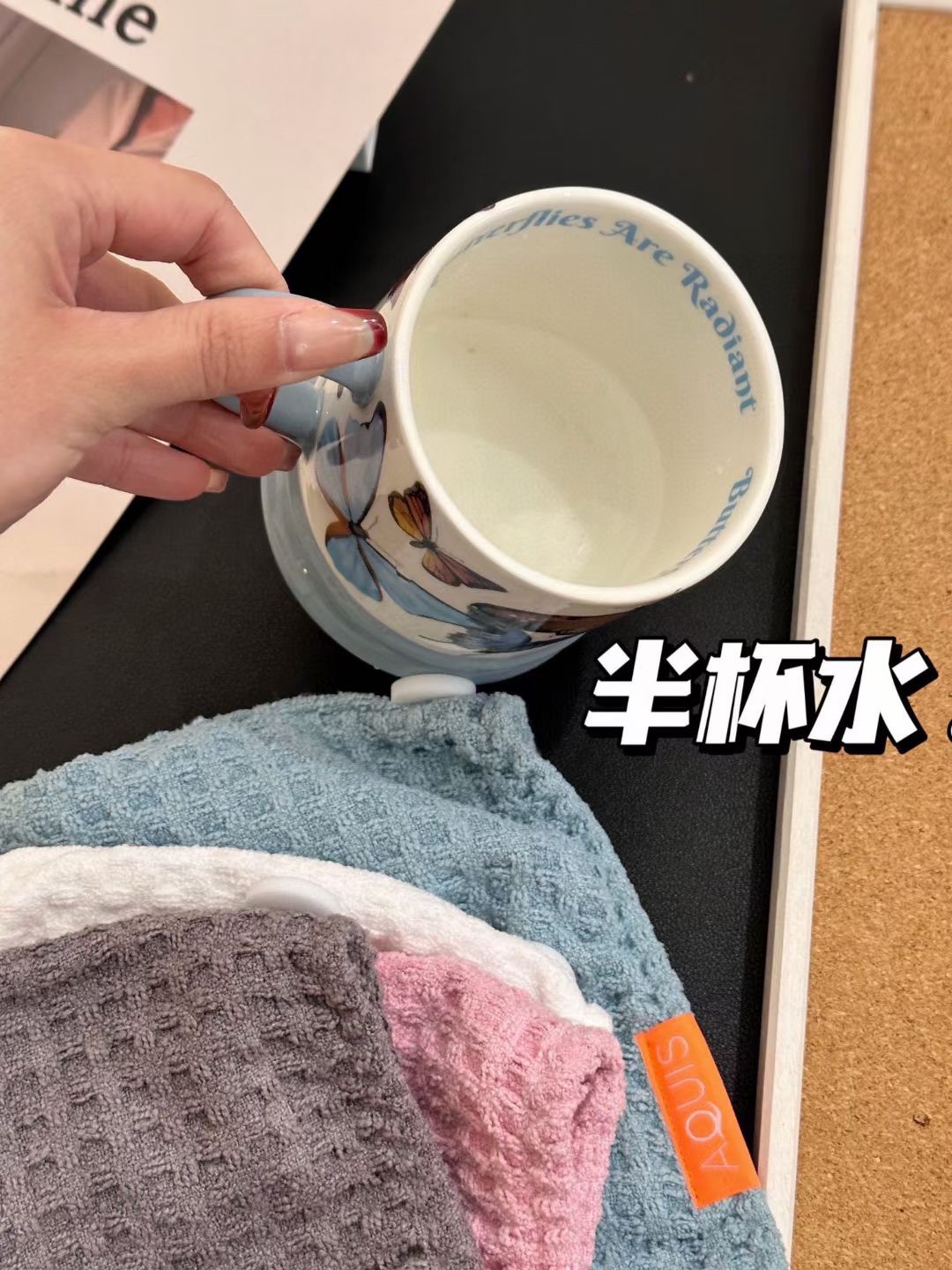 它这个面料绝对不是市面普通干发帽可比的 4