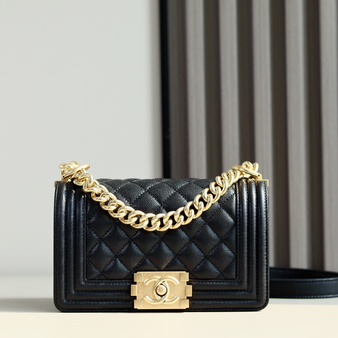 67085 estilo clásico de Chanel de grano de bola fino 🎉 67085 serie leboy piel de becerro de grano fino importado, el c…
