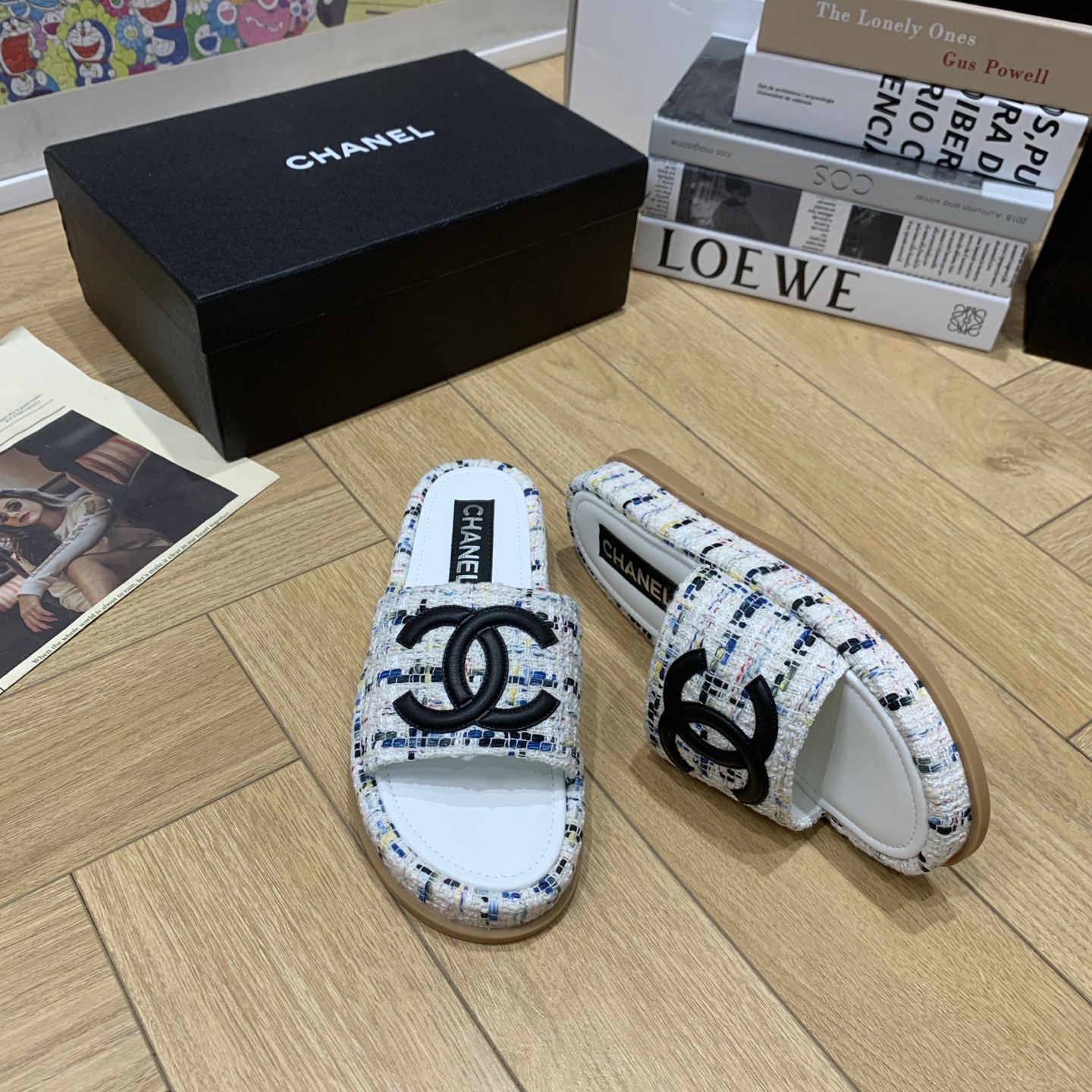 Chanel Women's CC Espadrille Slide Sandals - Stylish Summer Essential 5 i1742647986181 1011 0 2