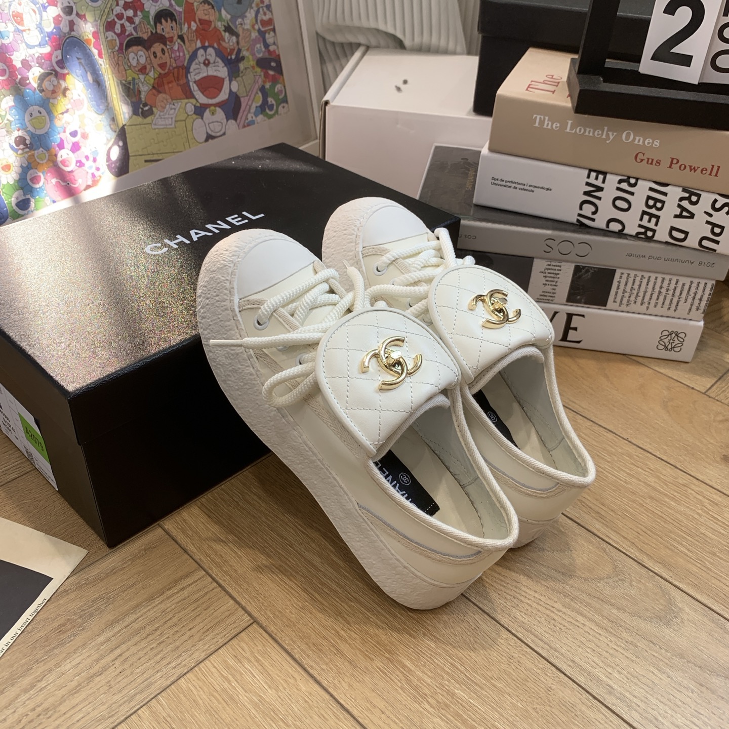 Chanel 2025 Spring/Summer Bookbag Buckle Canvas Casual Shoes and Slippers 9 i1743106955126 7207 0 7