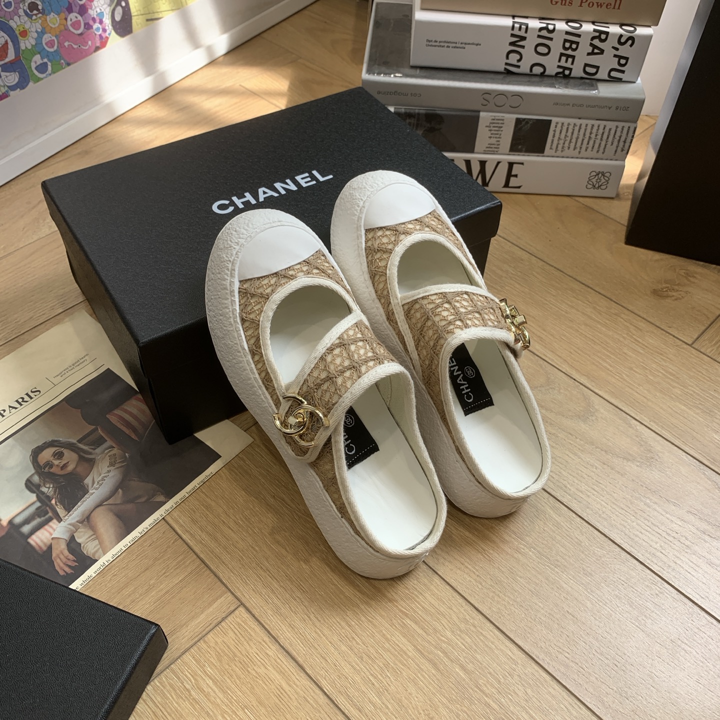 Chanel Women's 24P Lace and Fabric Mule Sneakers with CC Accent 8 i1744921828985 5509 0 5
