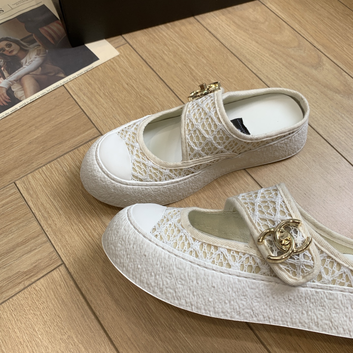 Chanel 24P Lace-Up Mules: Stylish, Comfortable, and Chic Shoes for Women 6 i1744921892290 1532 0 2