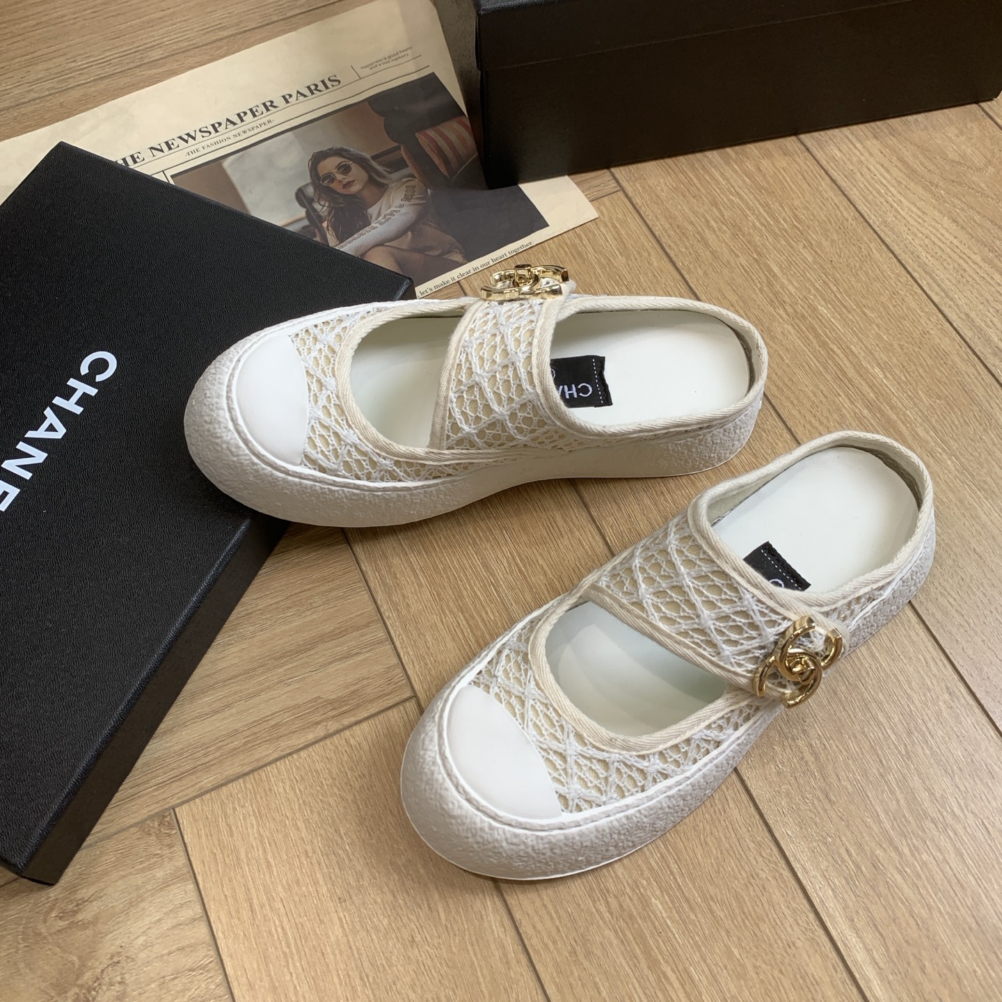 Chanel 24P Lace-Up Mules: Stylish, Comfortable, and Chic Shoes for Women 7 i1744921892399 2561 0 3