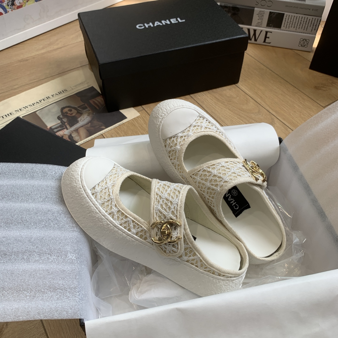 Chanel 24P Lace-Up Mules: Stylish, Comfortable, and Chic Shoes for Women 9 i1744921893212 8471 0 7
