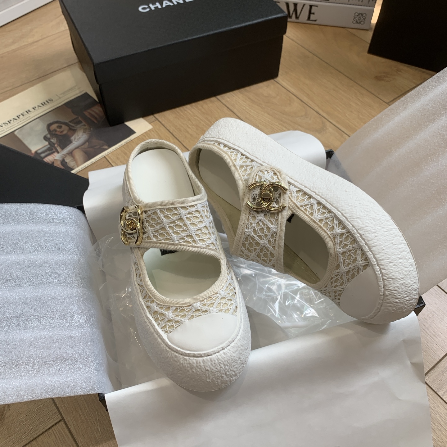 Chanel 24P Lace-Up Mules: Stylish, Comfortable, and Chic Shoes for Women 10 i1744921893233 8547 0 8