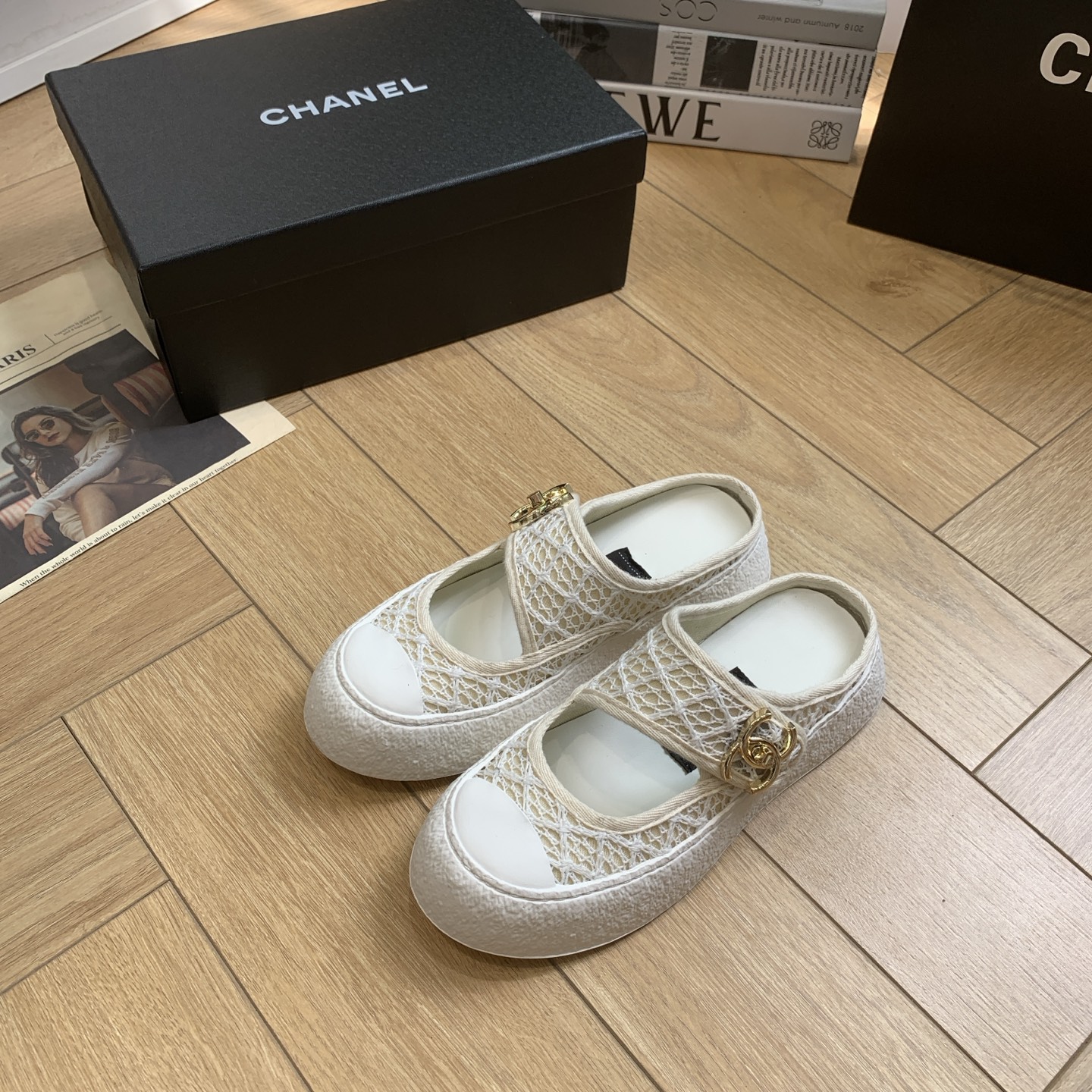 Chanel 24P Lace-Up Mules: Stylish, Comfortable, and Chic Shoes for Women 4 i1744921893257 7413 0 0