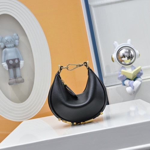 Fendi Fendigraphy Mini Hobo Bag - Crescent Moon Style with Iconic Logo 1 Fendi Fendigraphy Mini Hobo Bag - Crescent Moon Style with Iconic Logo