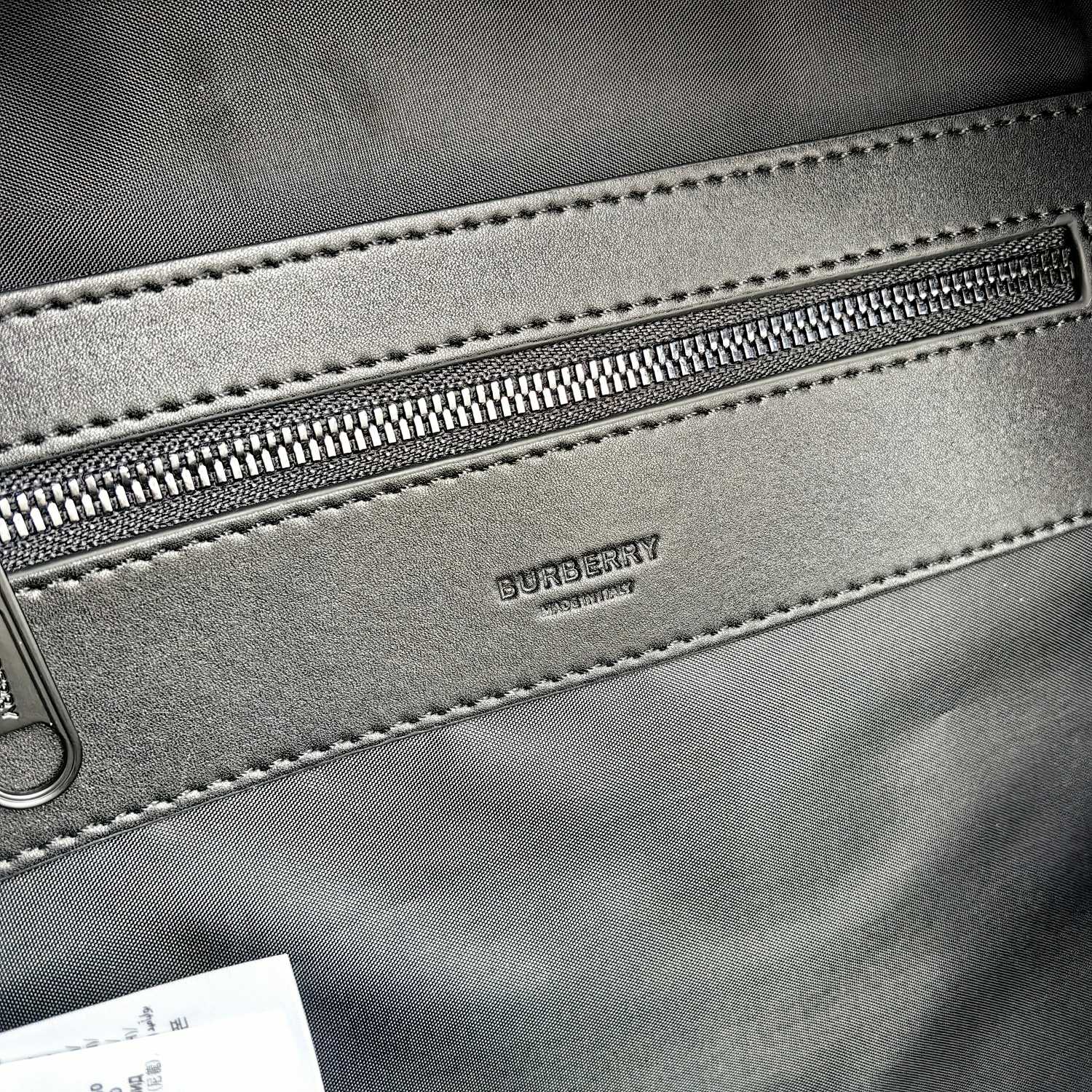 Burberry Classic Backpack Charcoal Gray Plaid Standard everyday