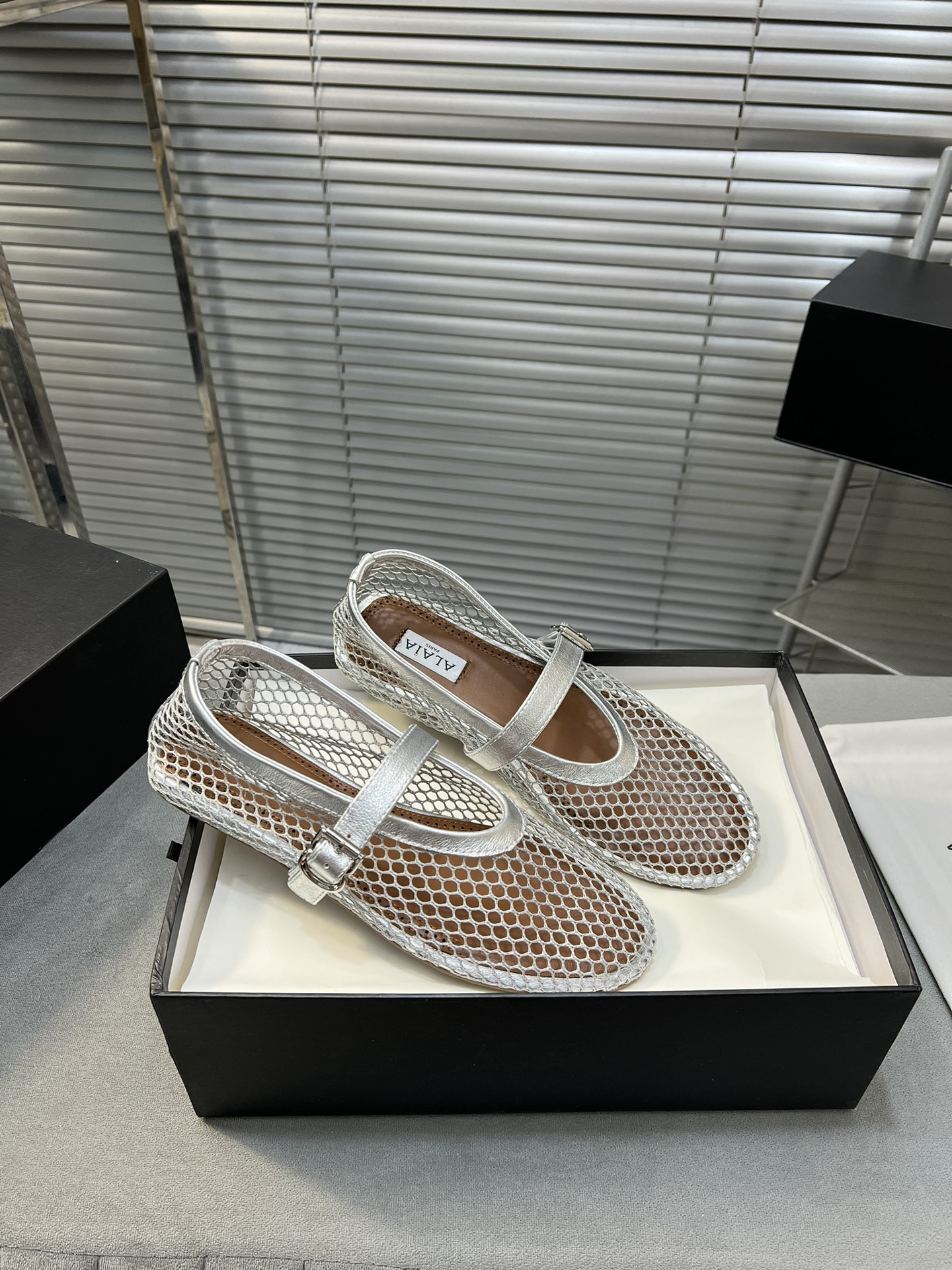 Alaia Ballet Flats: Sheepskin, Rubber Sole, Simple Style, Top Market Quality. - 图片 3