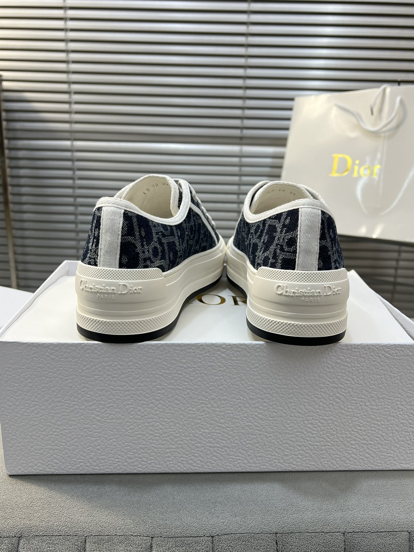 Dior Walk'n'Dior Heavy Embroidered Canvas Sneakers Thick Sole Fashion Shoes 8 i1716655850 3332 5