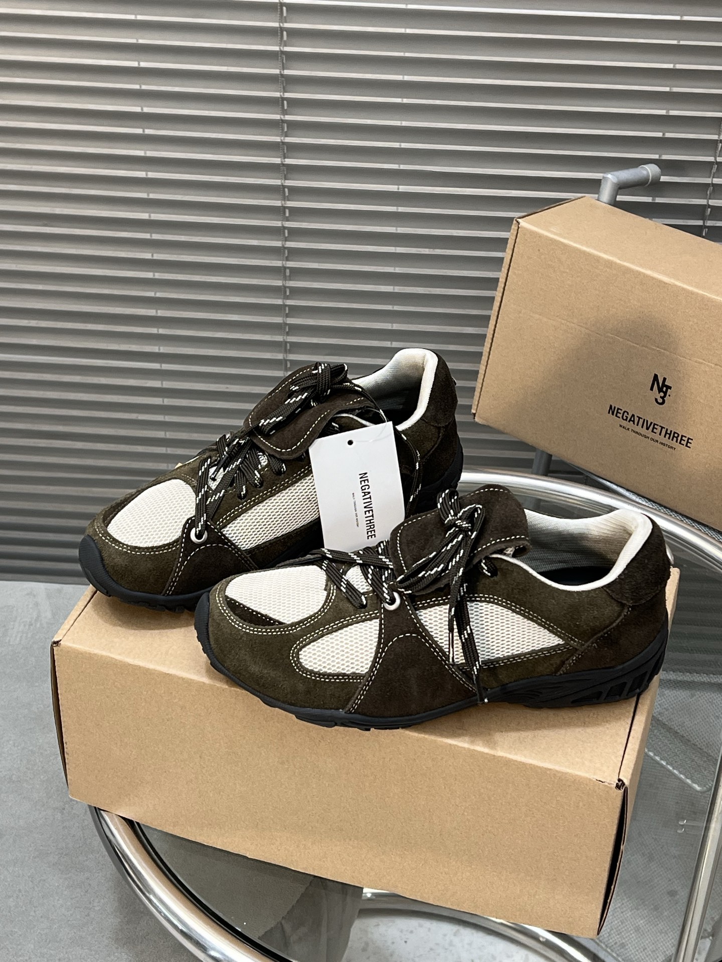 NegativeThree NT3 Korean Designer Brand Functional Sneakers - Olive Green 5 i1739806099386 9154 0 3