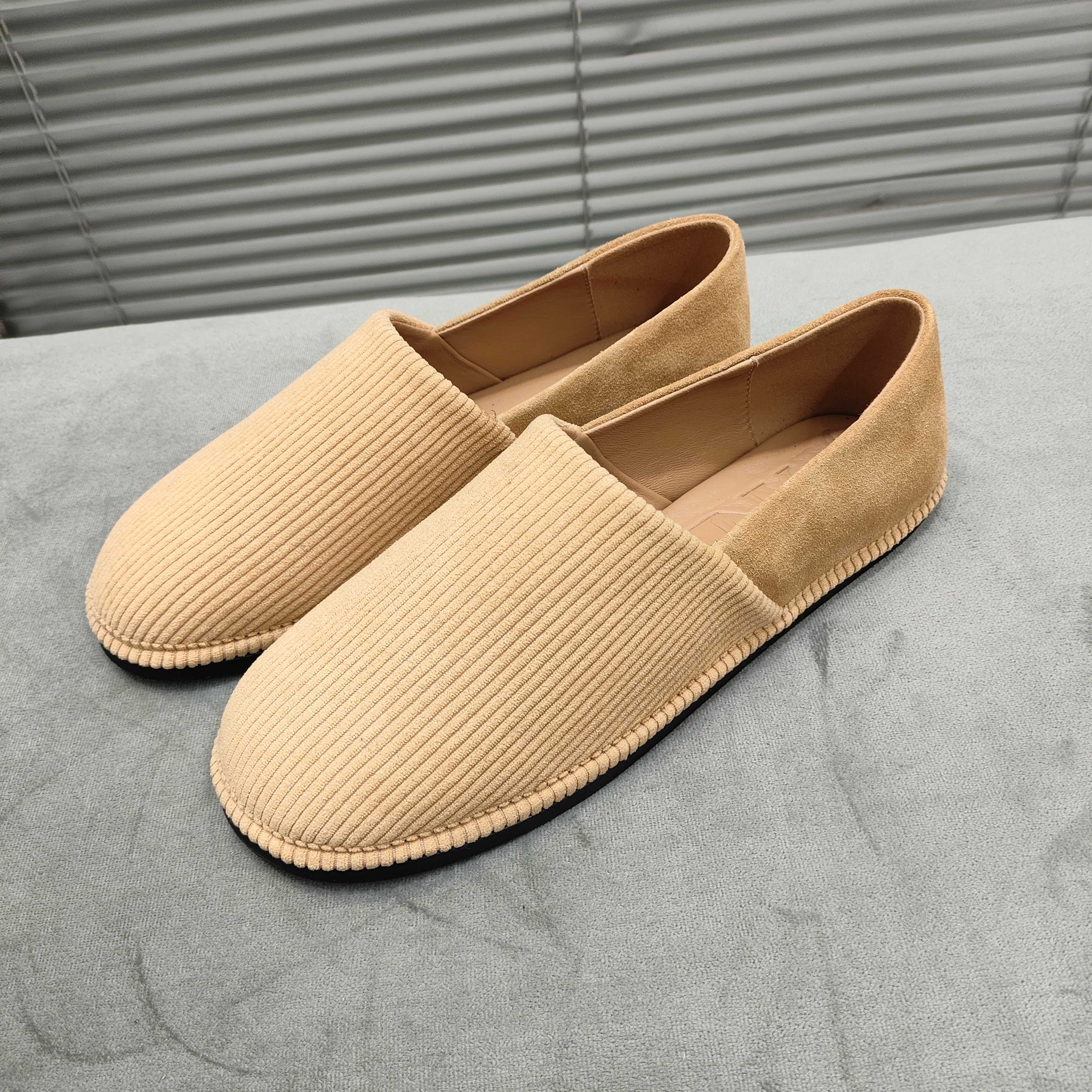 JW Anderson Women's Simple Twill Loafers Slip-Ons - Beige, Round Toe 5 a1742369791853 2503