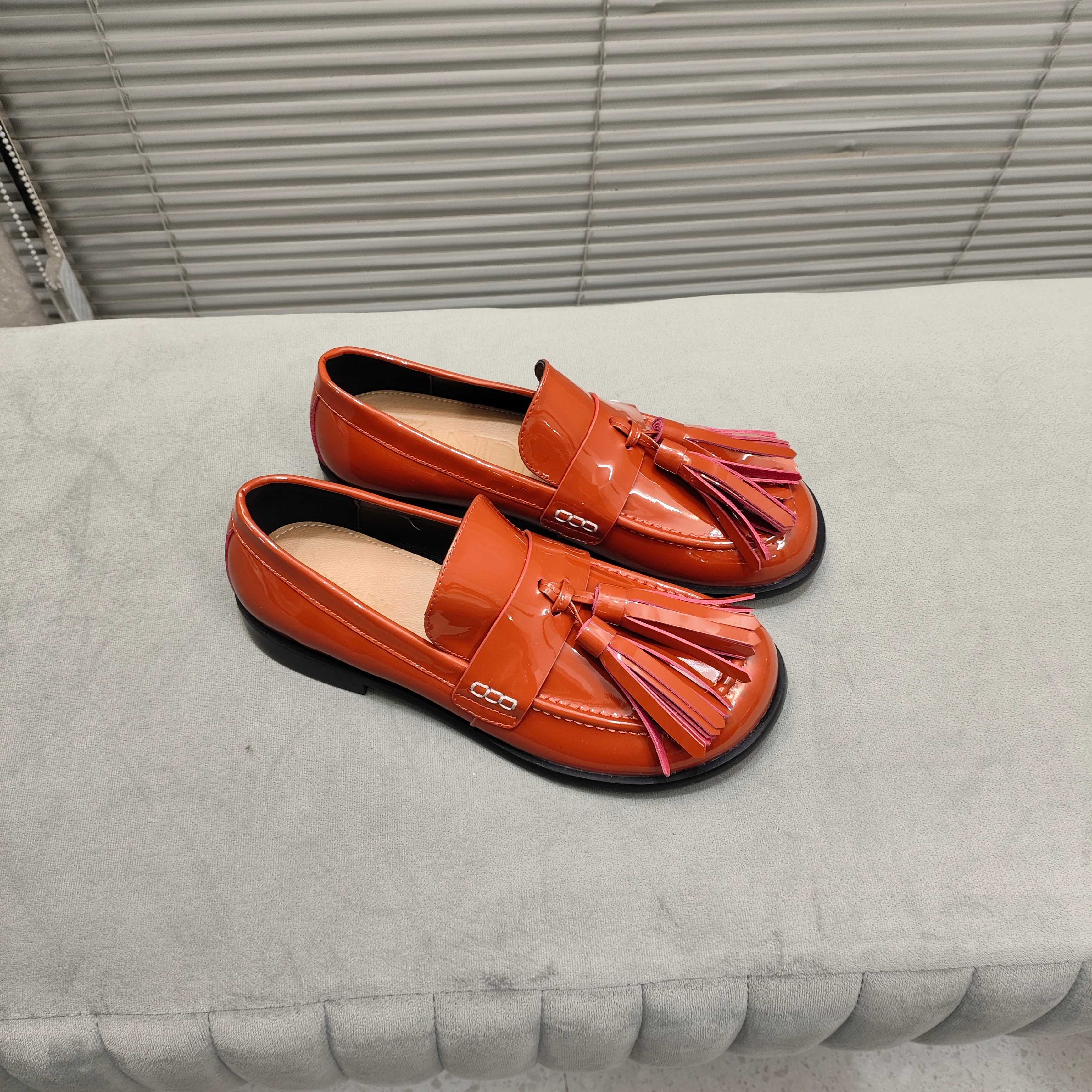 JW Anderson Women's Tassel Loafers Leather Slip-On Shoes 2 a1742370337727 2362