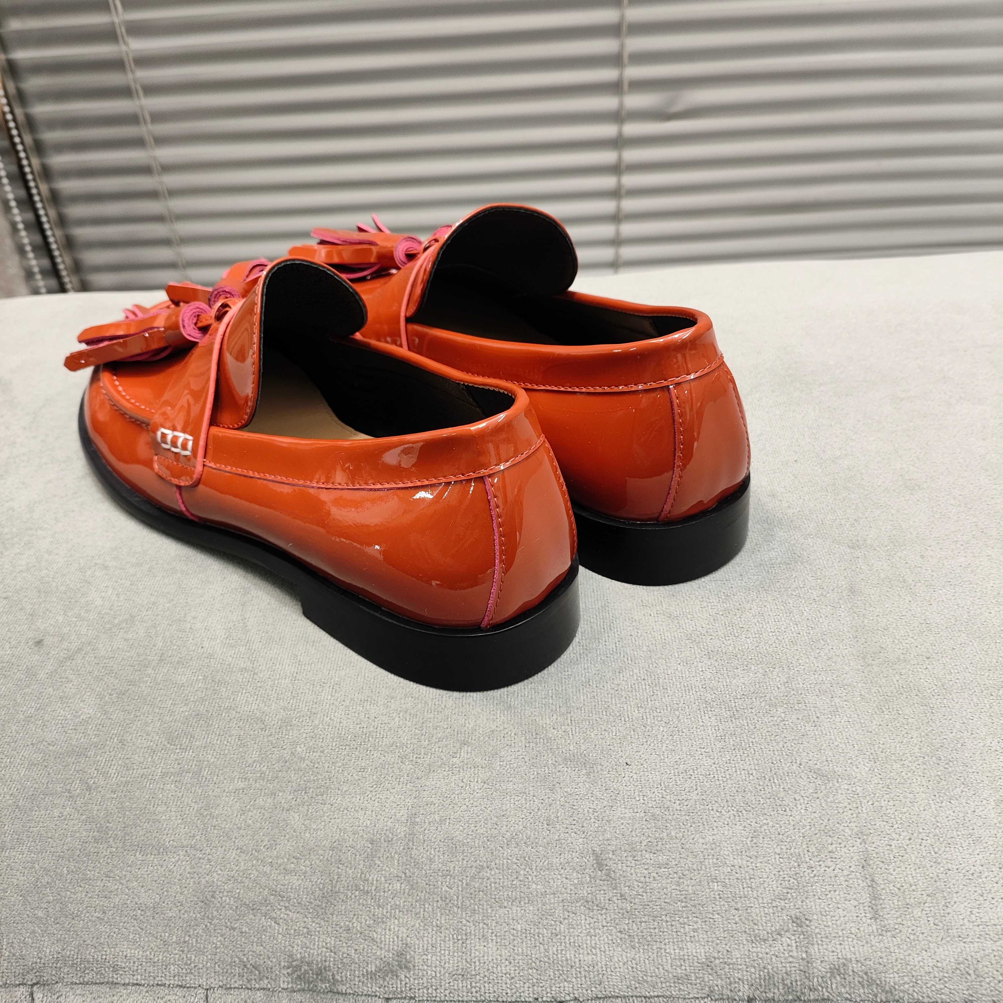JW Anderson Women's Tassel Loafers Leather Slip-On Shoes 6 a1742370337757 6176