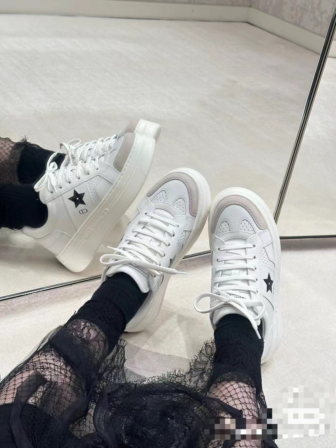 NO:240337,Foot pictures, casual shoes/sports shoes, sneakers19860909上脚图,休闲鞋/运动鞋,sneakers,Women's Shoes