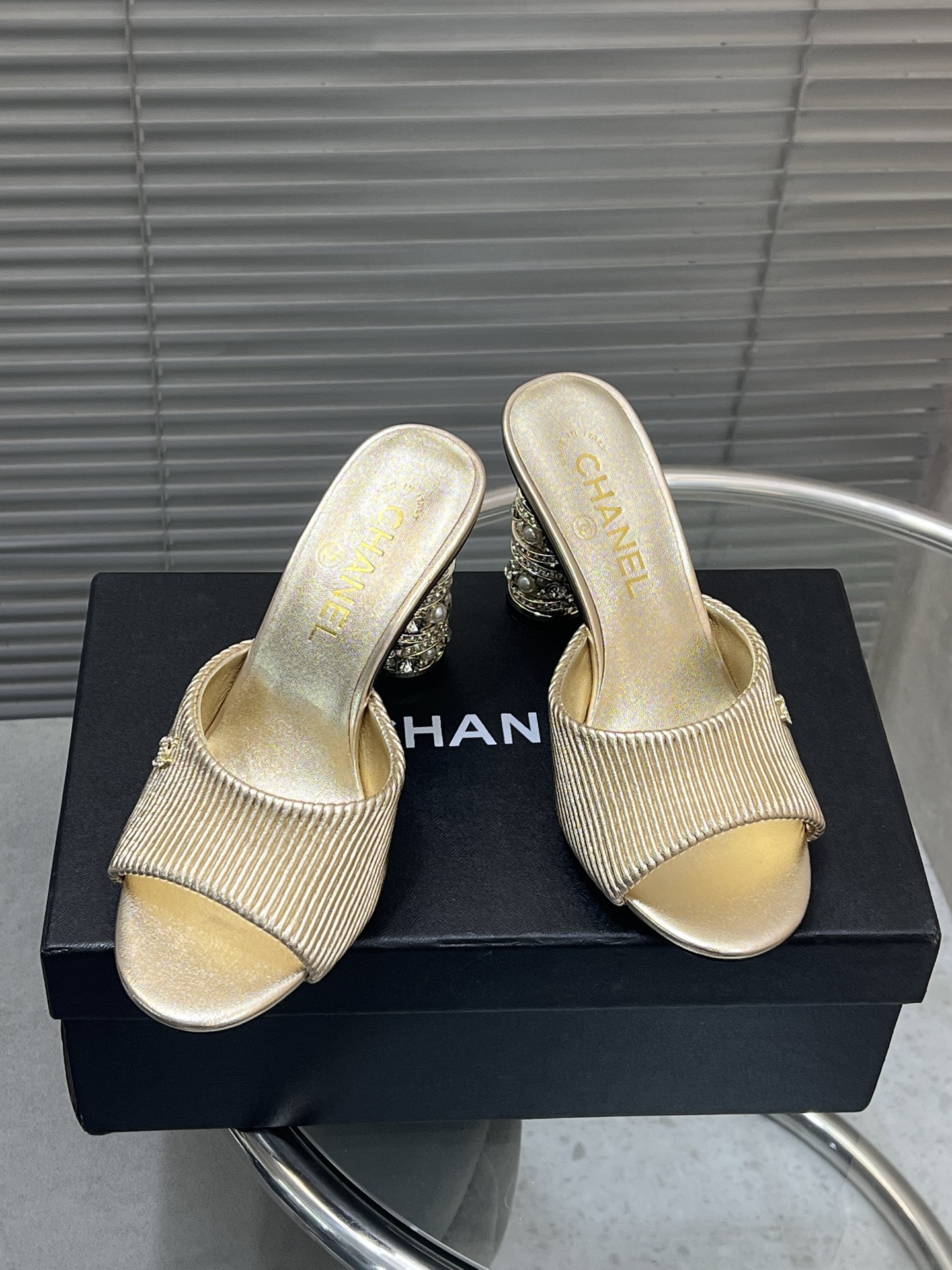 NO:240310,Chanel Chanel new high heel slippers size 35-41 (40,41 customized), slippers, chanel, chanel, slippers19860909chanel香奈儿新款高跟拖鞋 码数35-41（40,41定做）,拖鞋,chanel,chanel,slippers,Women's Shoes